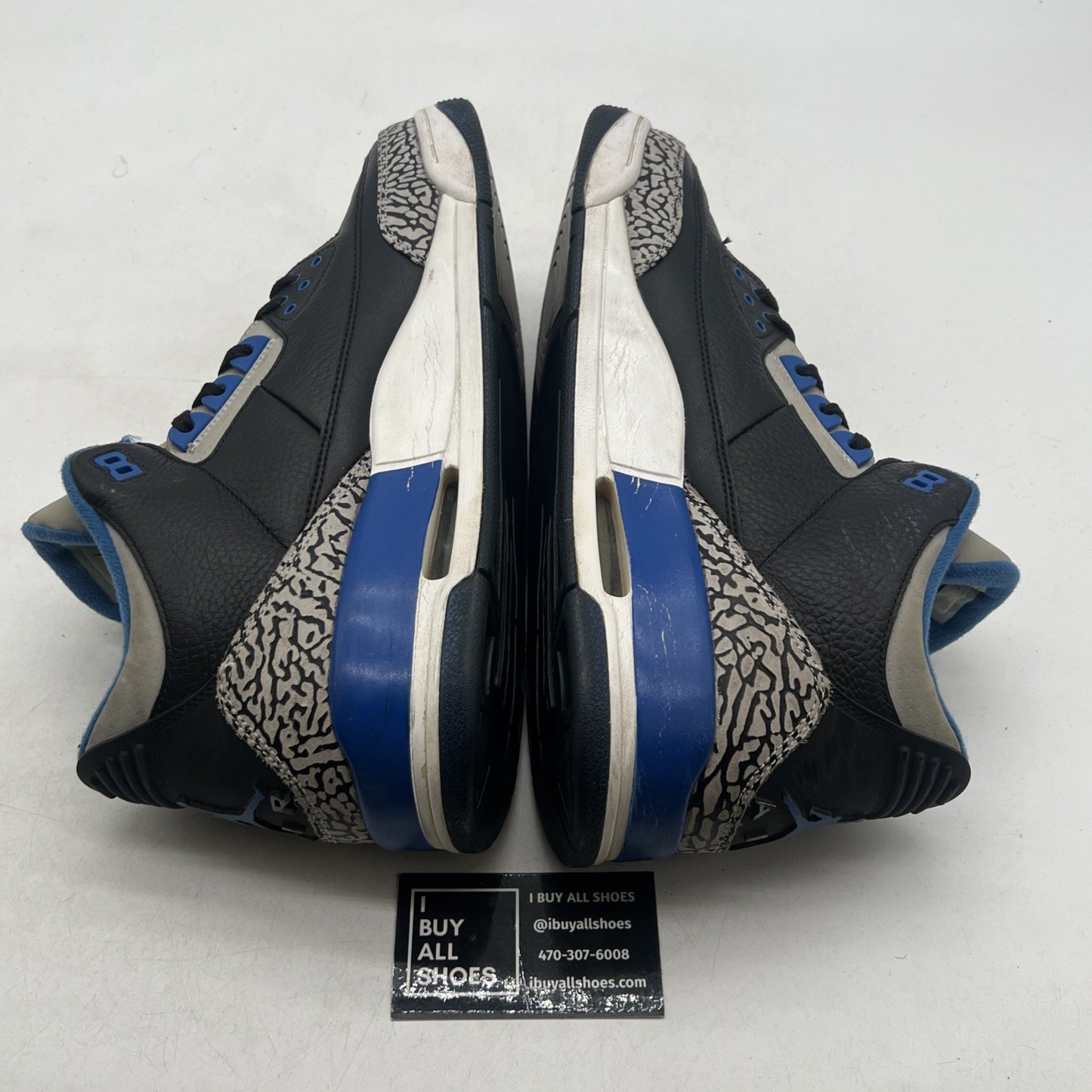 Size 13 - Air Jordan 3 Retro Sport Blue (136064-007)