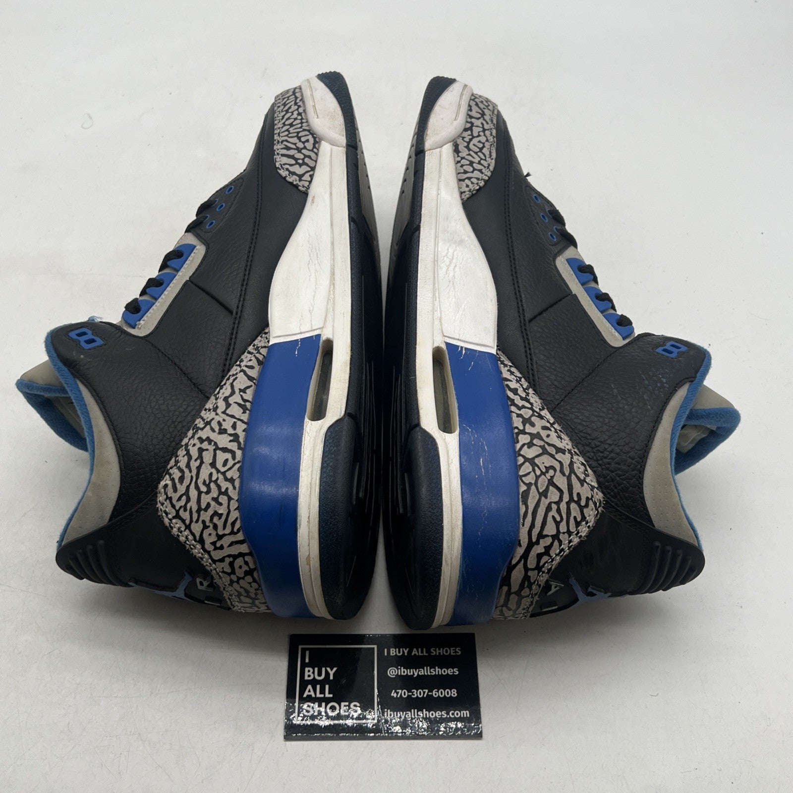 Size 13 - Air Jordan 3 Retro Sport Blue (136064-007)