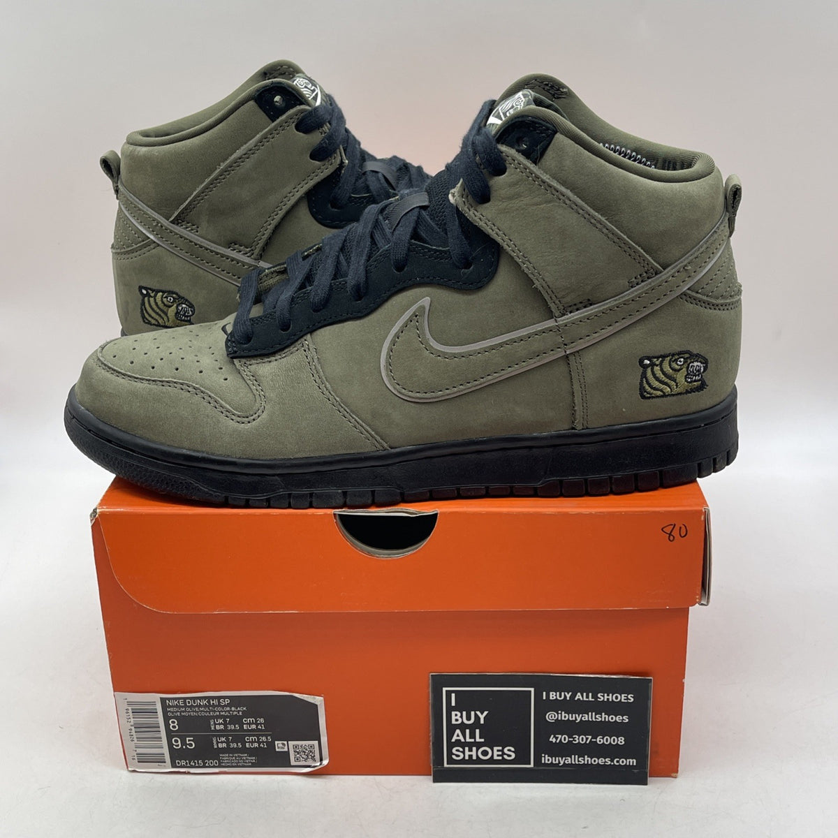 Size 8 - SOULGOODS x Nike Dunk SP High 90s (DR1415-200)