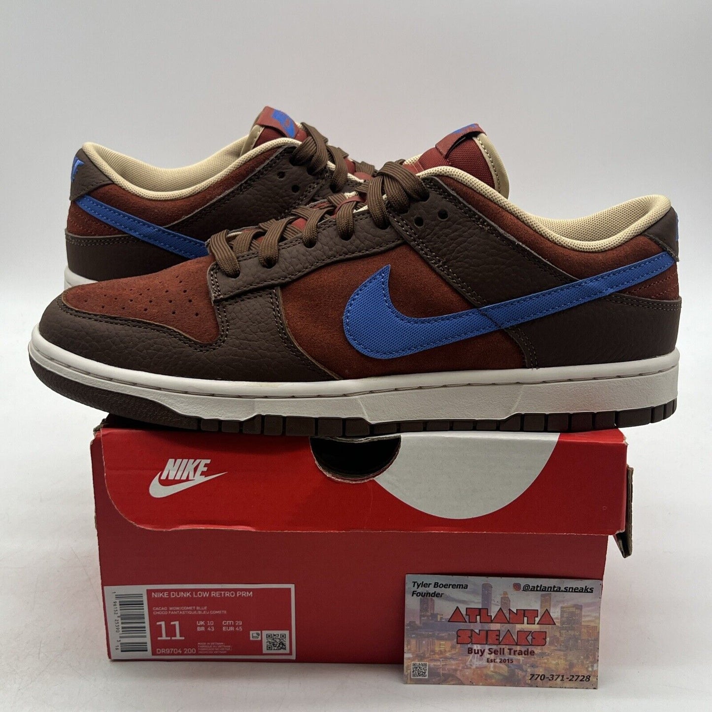 Size 11 - Nike Dunk Premium Low Mars Stone Blue (DR9704-200)