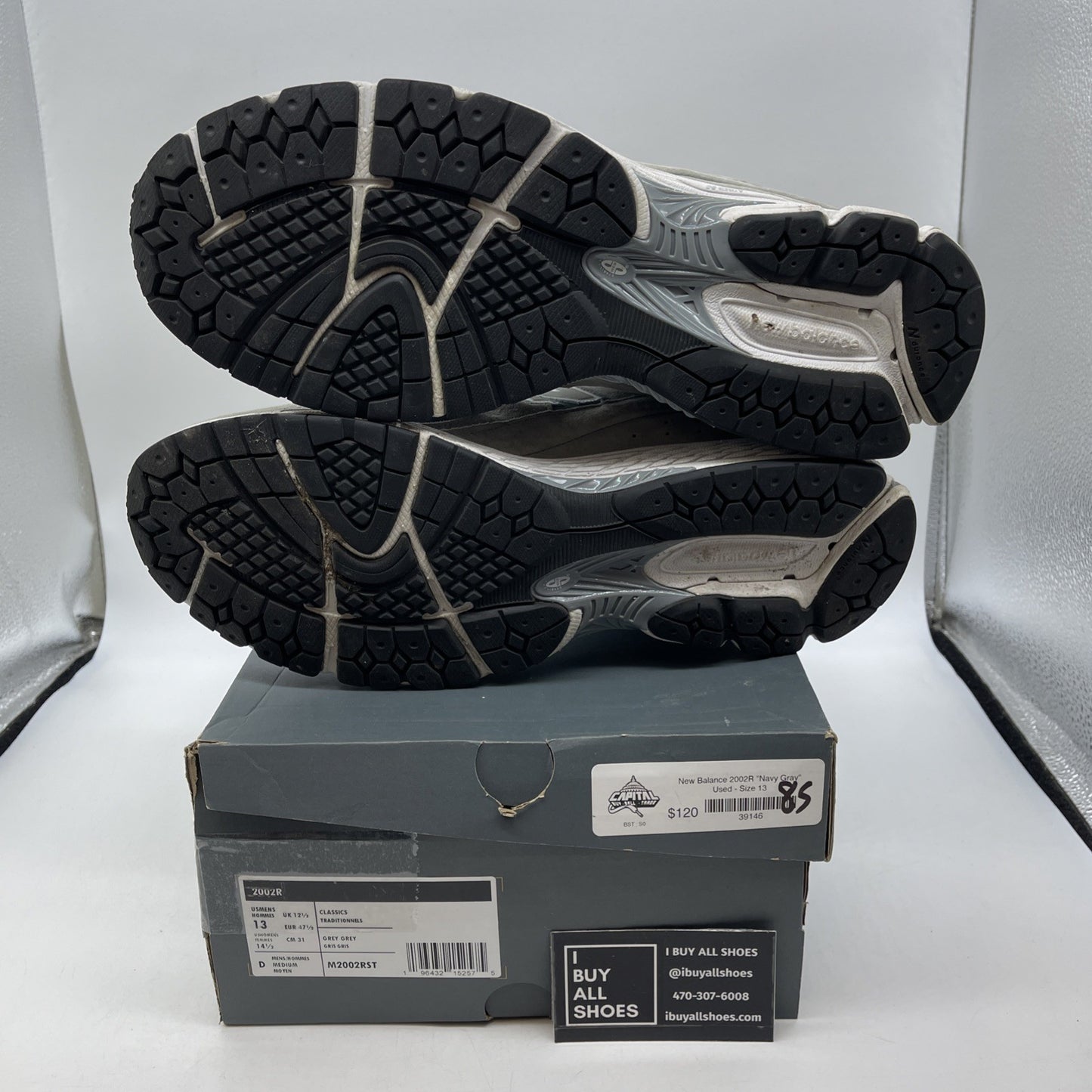 Size 13 - New Balance 2002R Steel Orca (M2002RST)