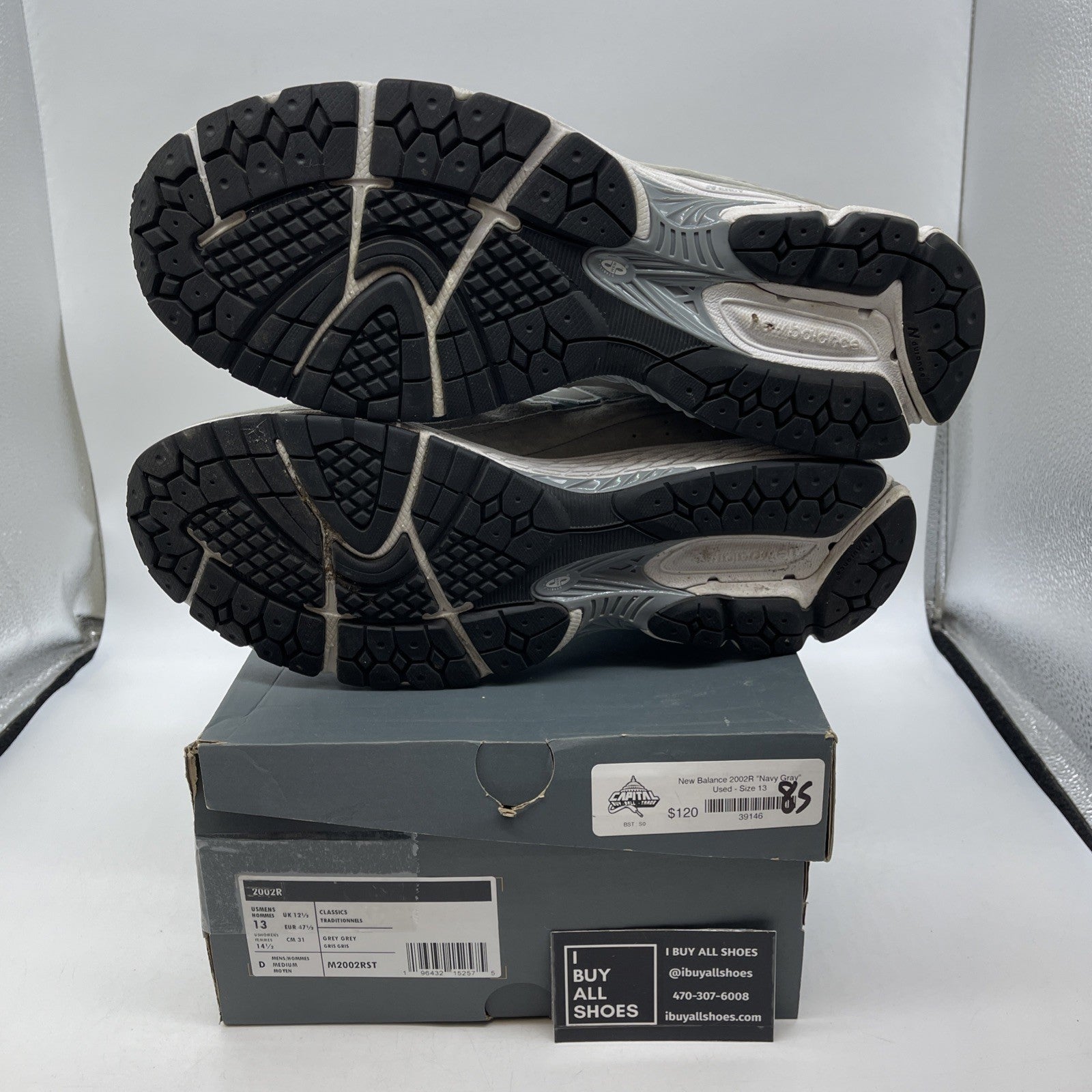 Size 13 - New Balance 2002R Steel Orca (M2002RST)
