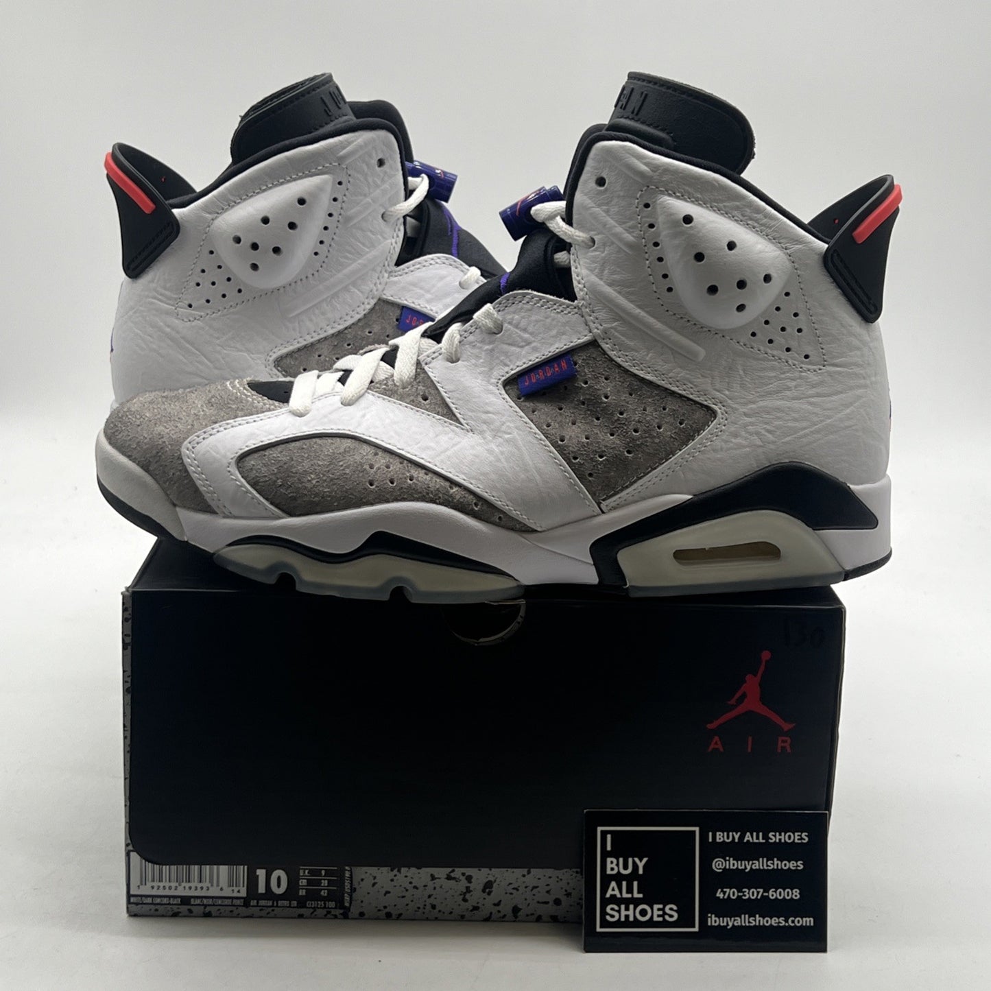 Size 10 - Air Jordan 6 Retro LTR Flint (CI3125-100)