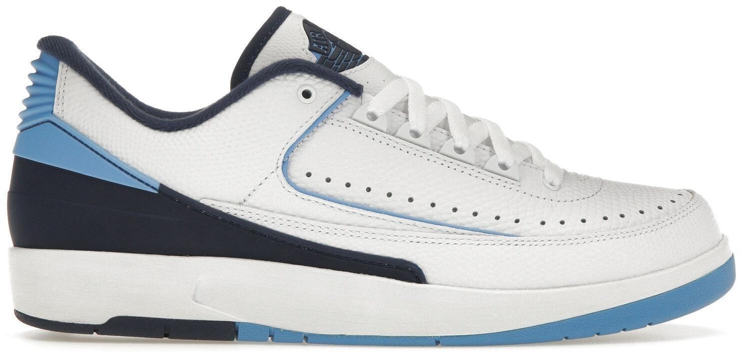 Size 12 - Air Jordan 2 Retro Low Midnight Navy White Leather (832819-107)