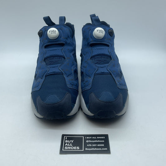 Size 11.5 - Reebok Low-Cut Sneakers Nvy Blue Grey Suede (V65752)