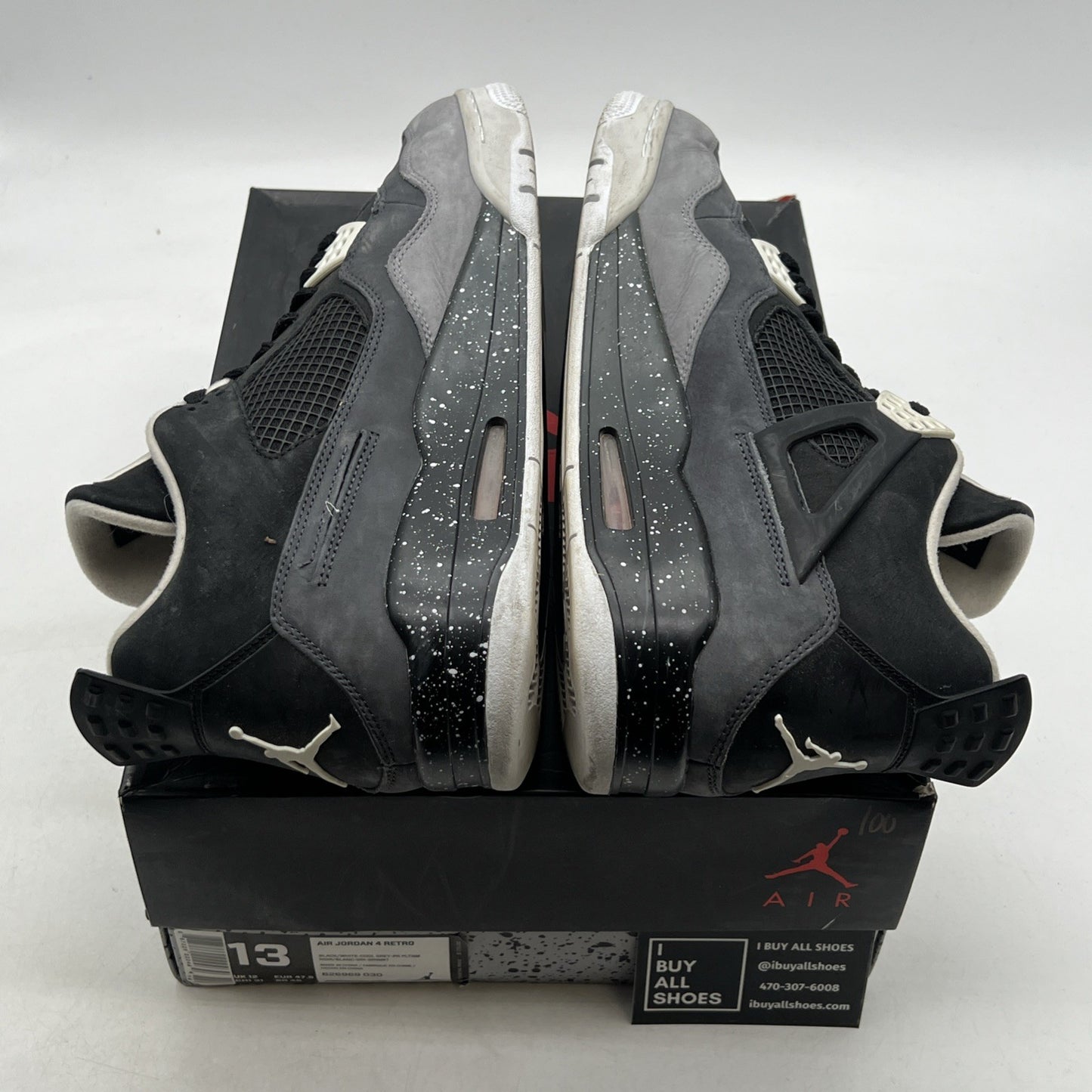 Size 13 - Air Jordan 4 Retro 2013 Fear (626969-030)