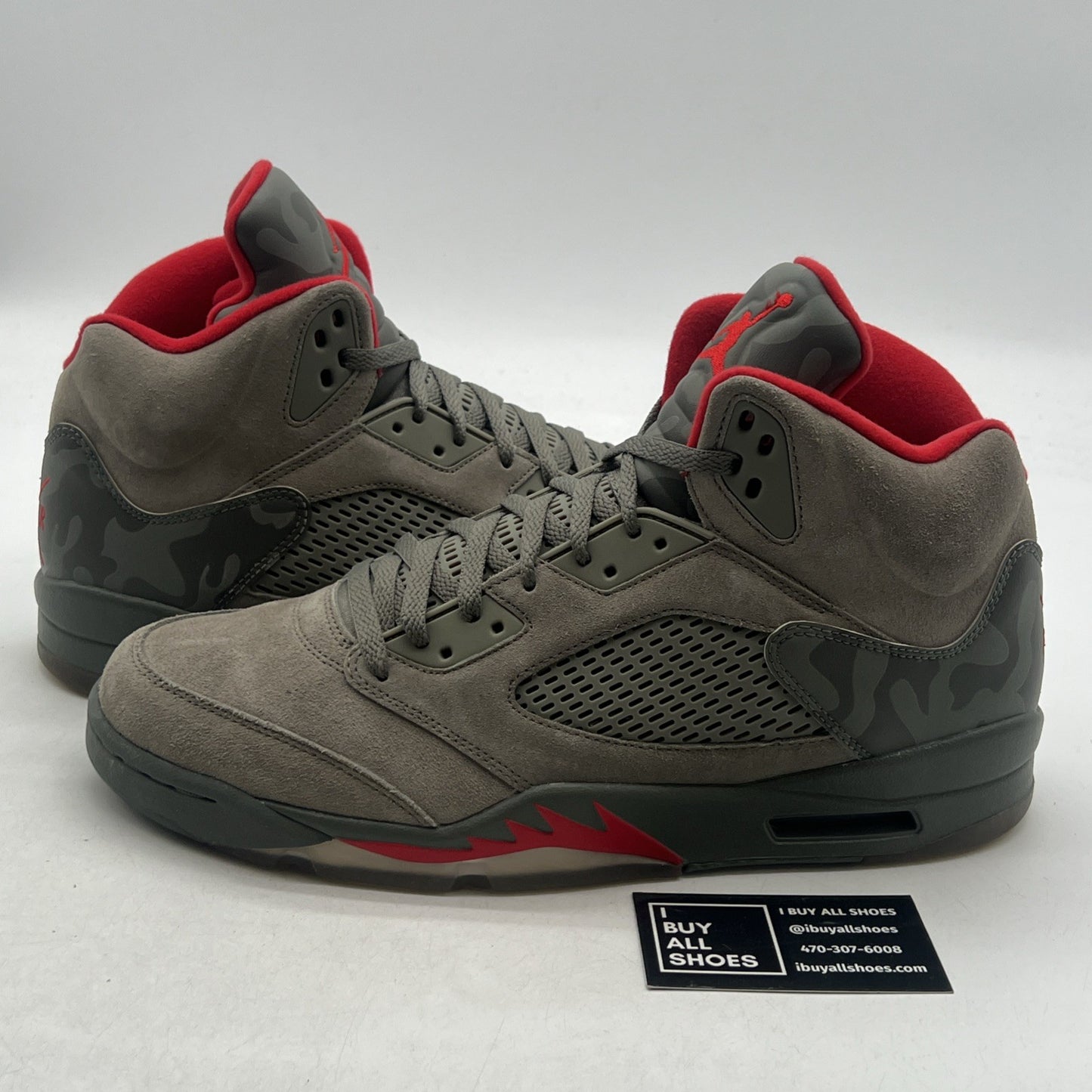 Size 13 - Air Jordan 5 Retro Camo (136027-051)