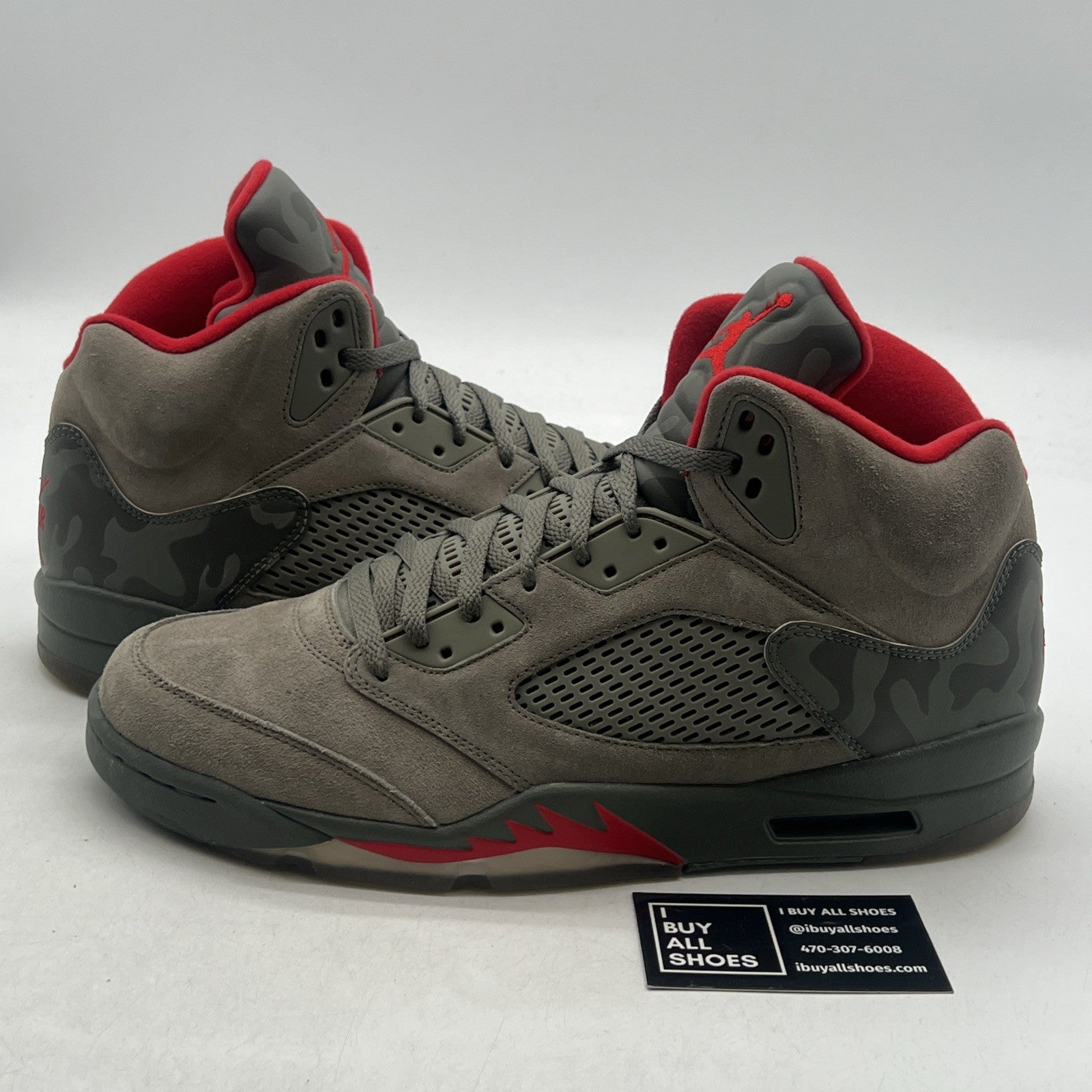 Size 13 - Air Jordan 5 Retro Camo (136027-051)