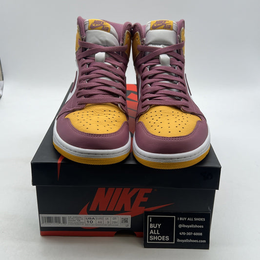 Size 10 - Air Jordan 1 Retro High OG Brotherhood 2022 (555088-706)