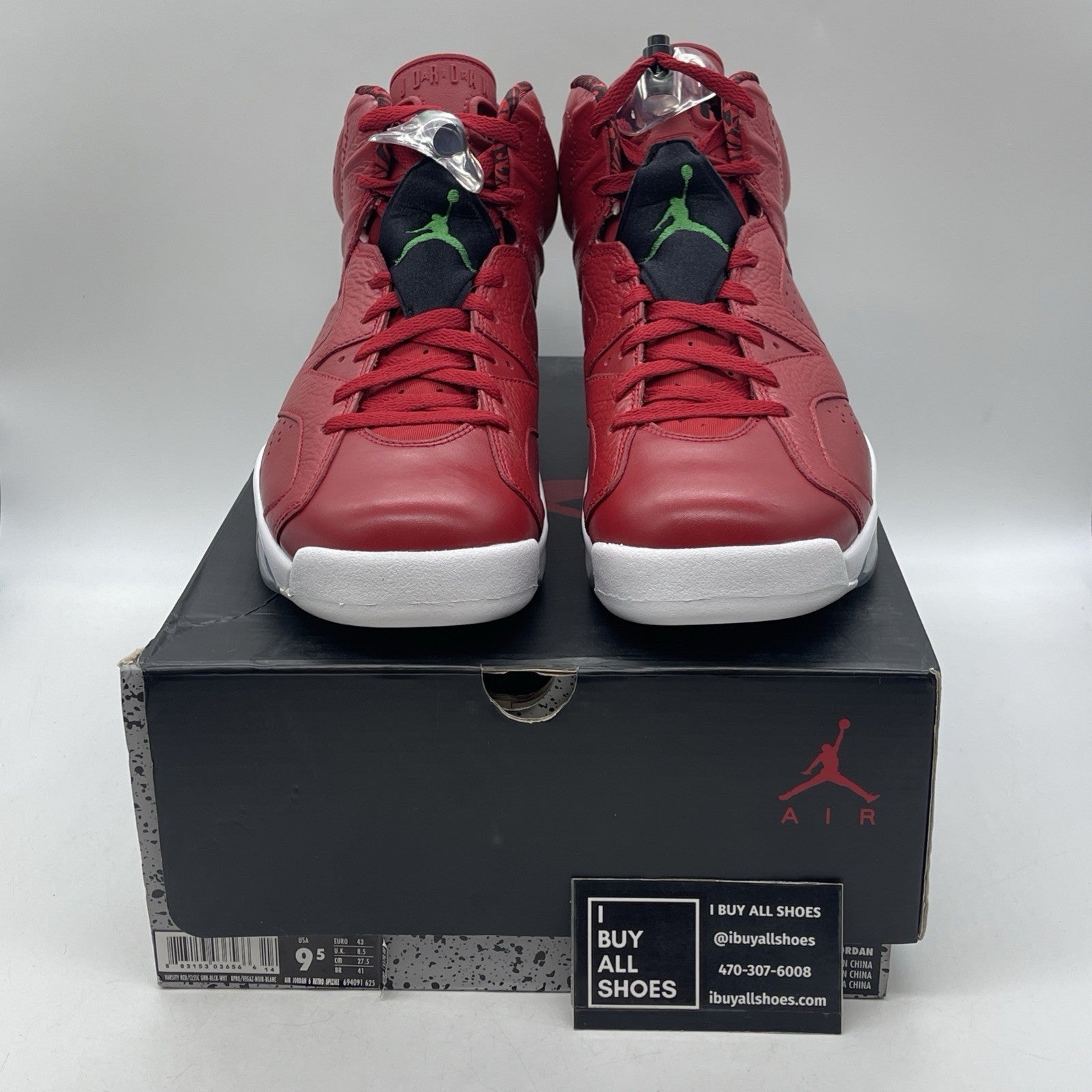 Size 9.5 - Air Jordan 6 Spizike History of Jordan