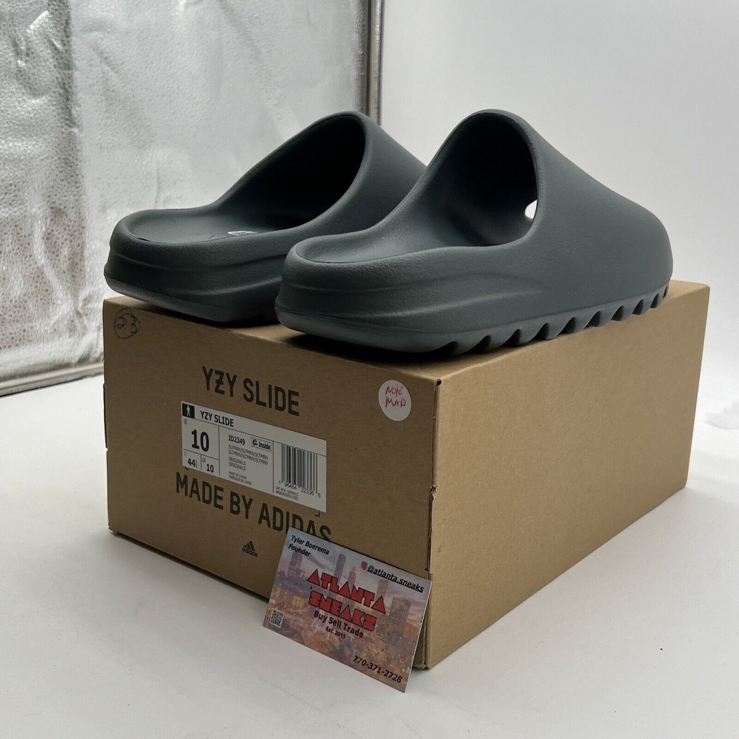 Size 10 - Adidas Yeezy Slide Slate Marine (ID2349)