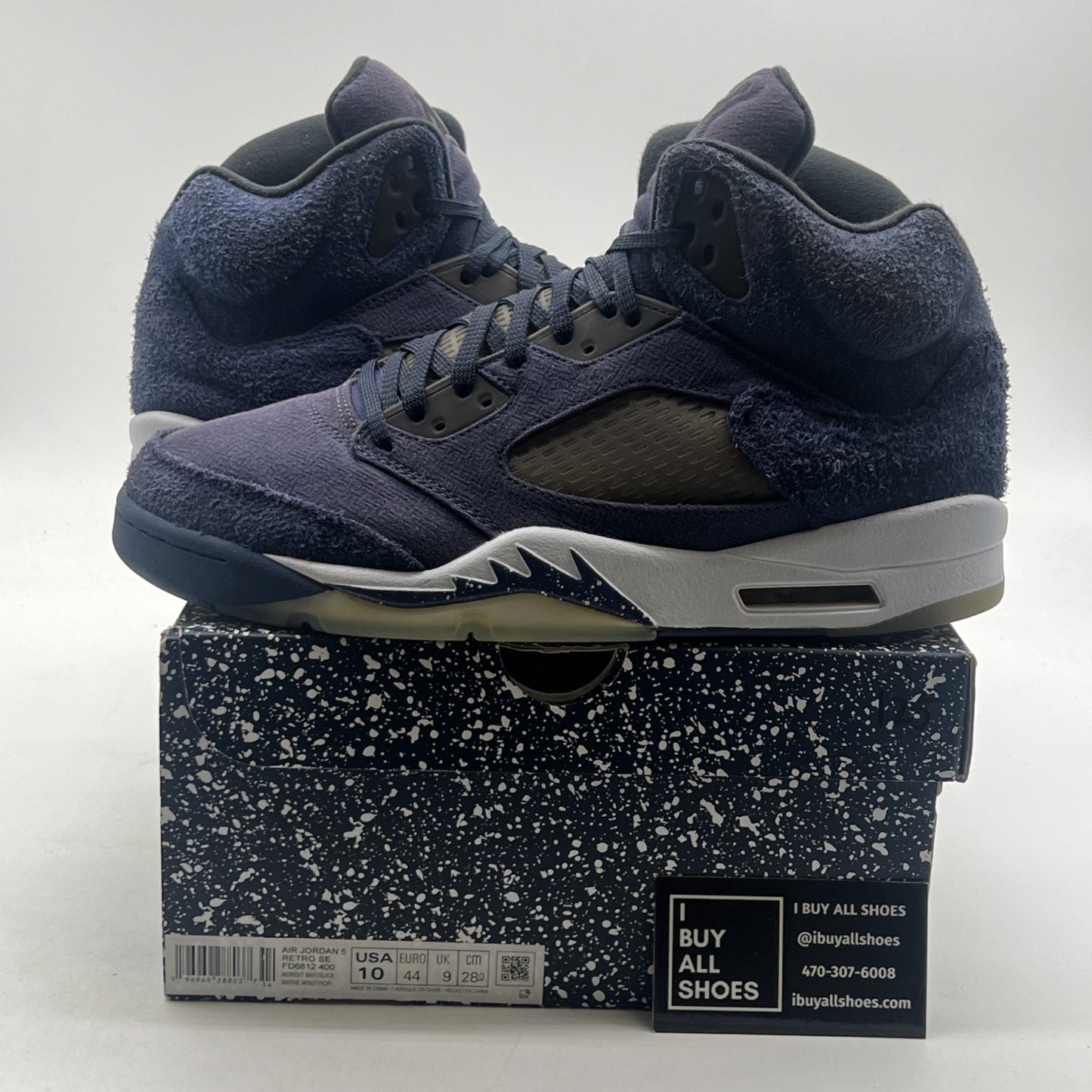Size 10 - Air Jordan 5 Retro SE Midnight Navy (FD6812-400)