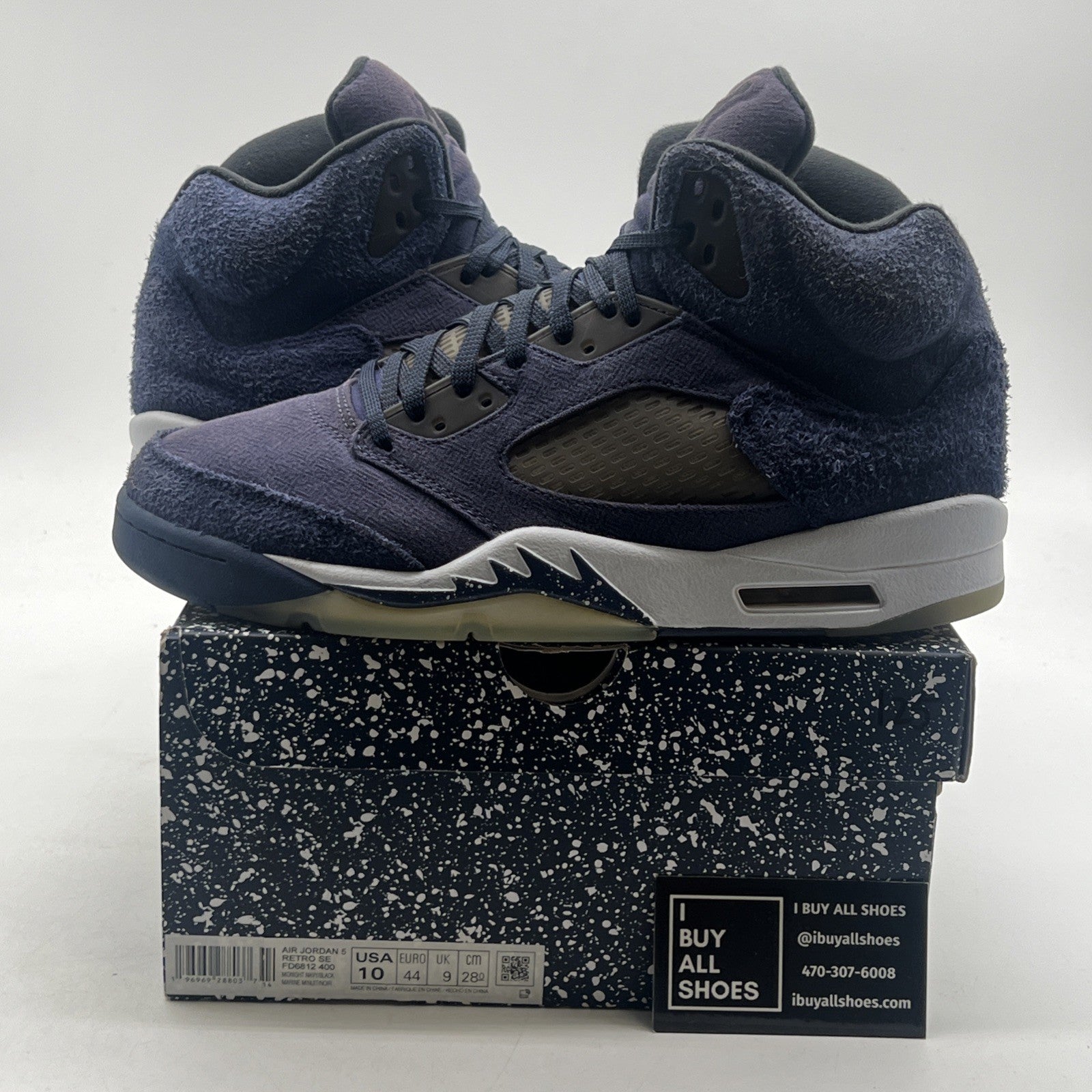 Size 10 - Air Jordan 5 Retro SE Midnight Navy (FD6812-400)