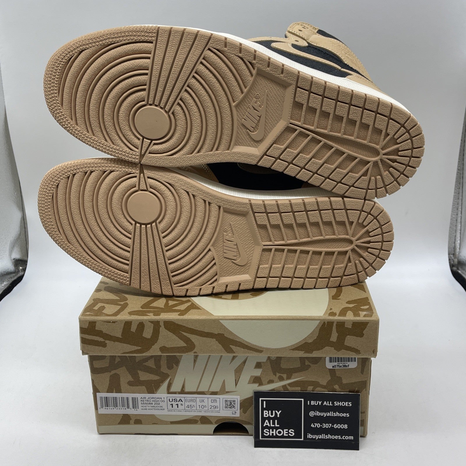 Size 11.5 - Air Jordan 1 Retro High OG Heirloom 2022 (555088-202)