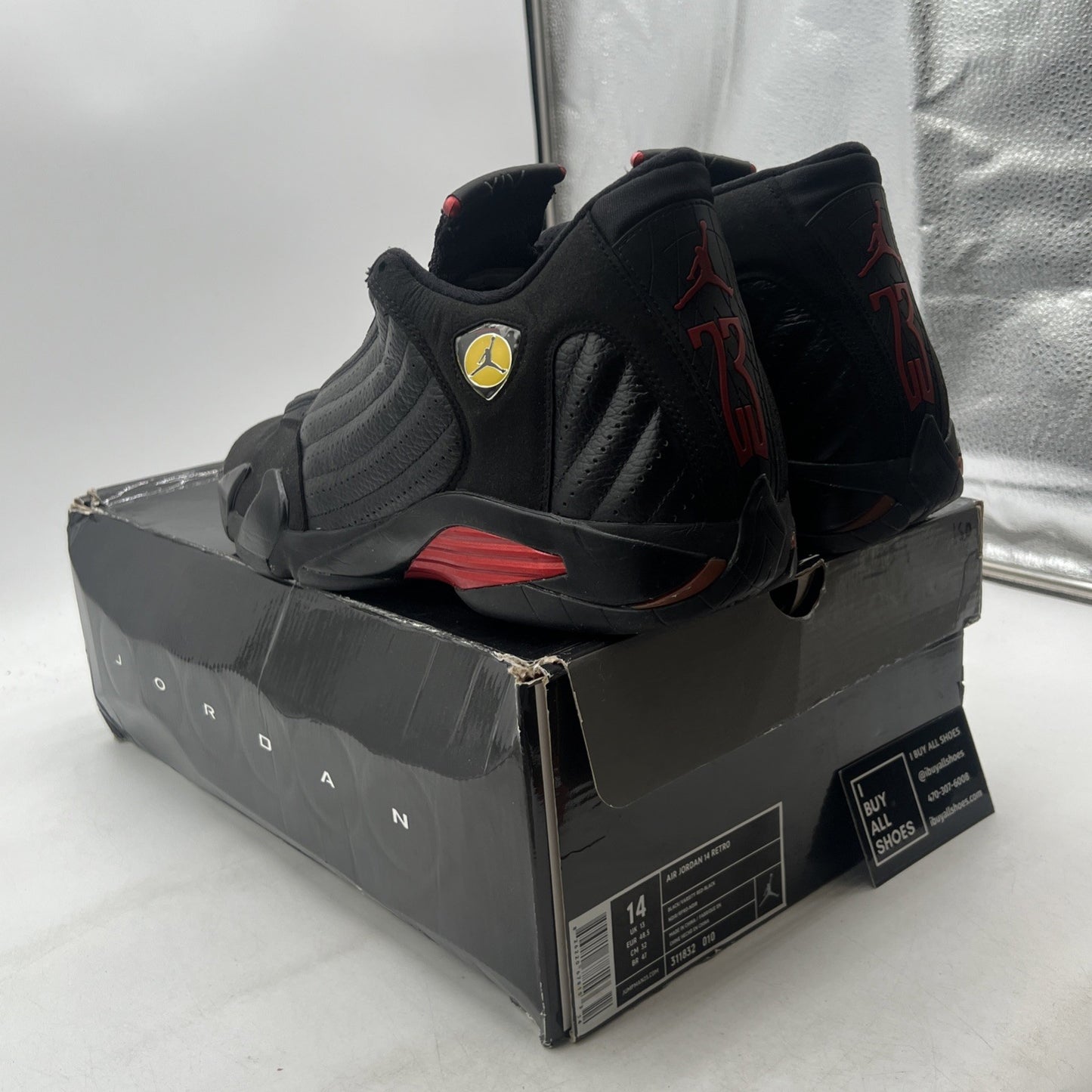 Size 14 - Air Jordan 14 Retro 2011 Last Shot (311832-010)