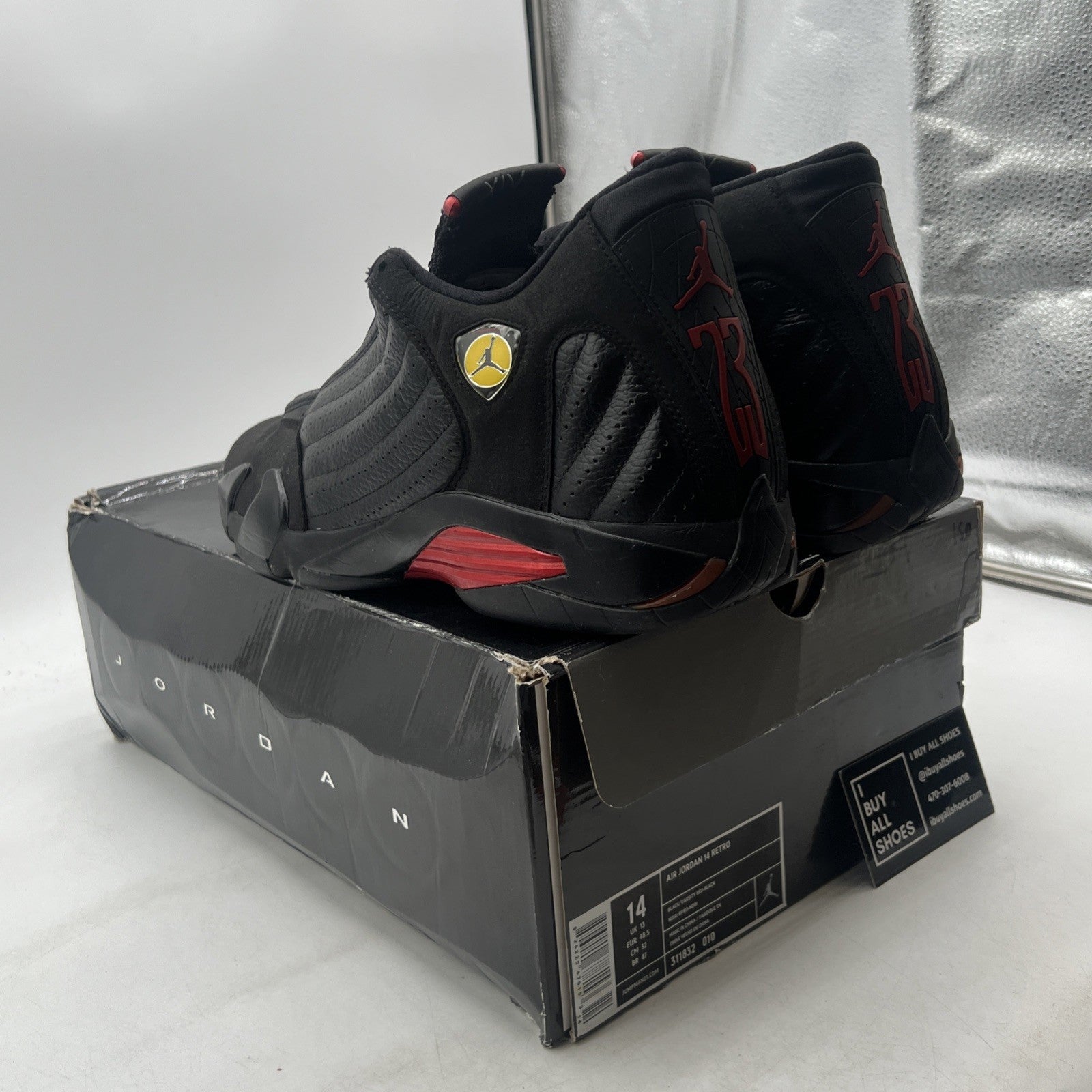 Size 14 - Air Jordan 14 Retro 2011 Last Shot (311832-010)