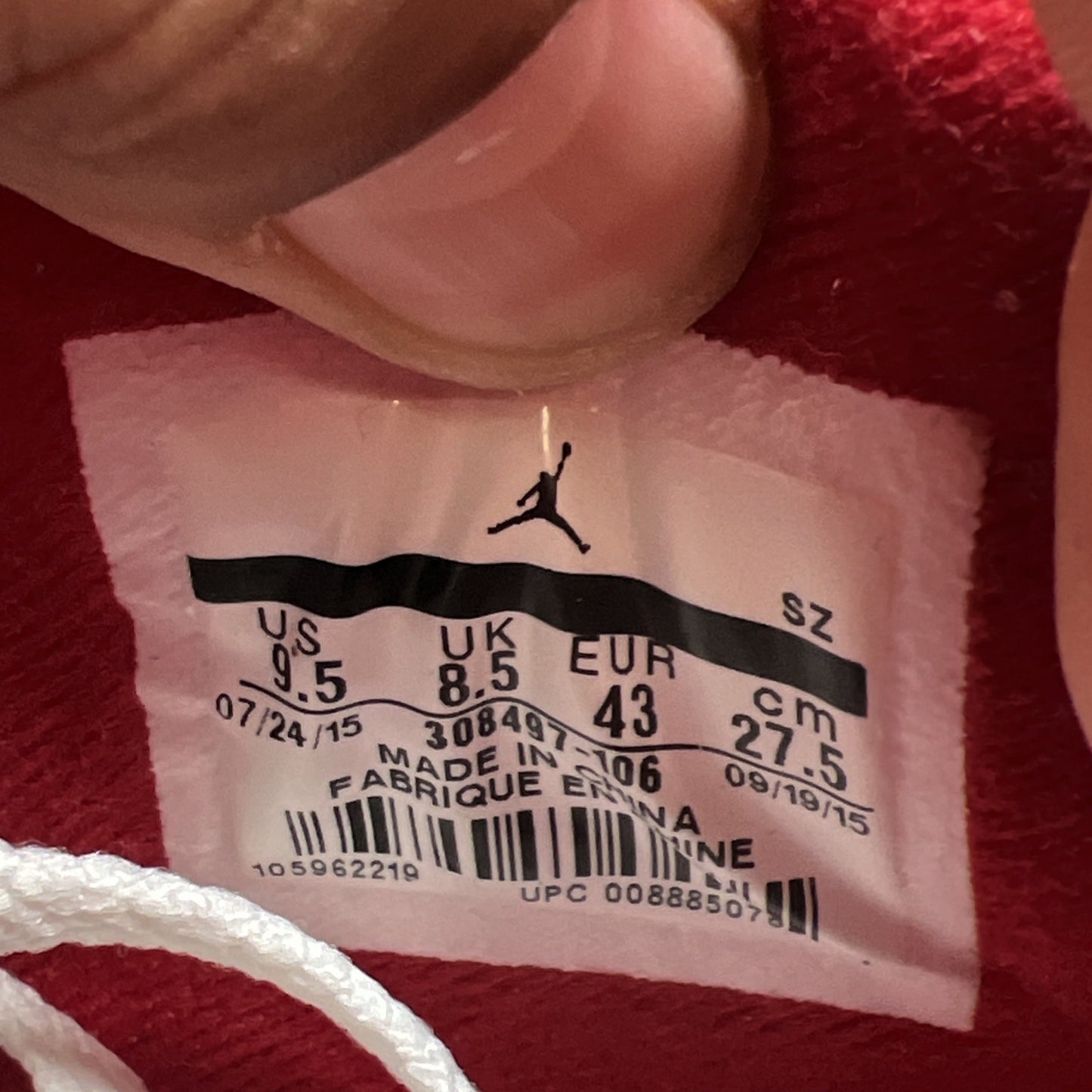 Size 9.5 - Air Jordan 4 Retro alternate 89 2016 (308497-106)