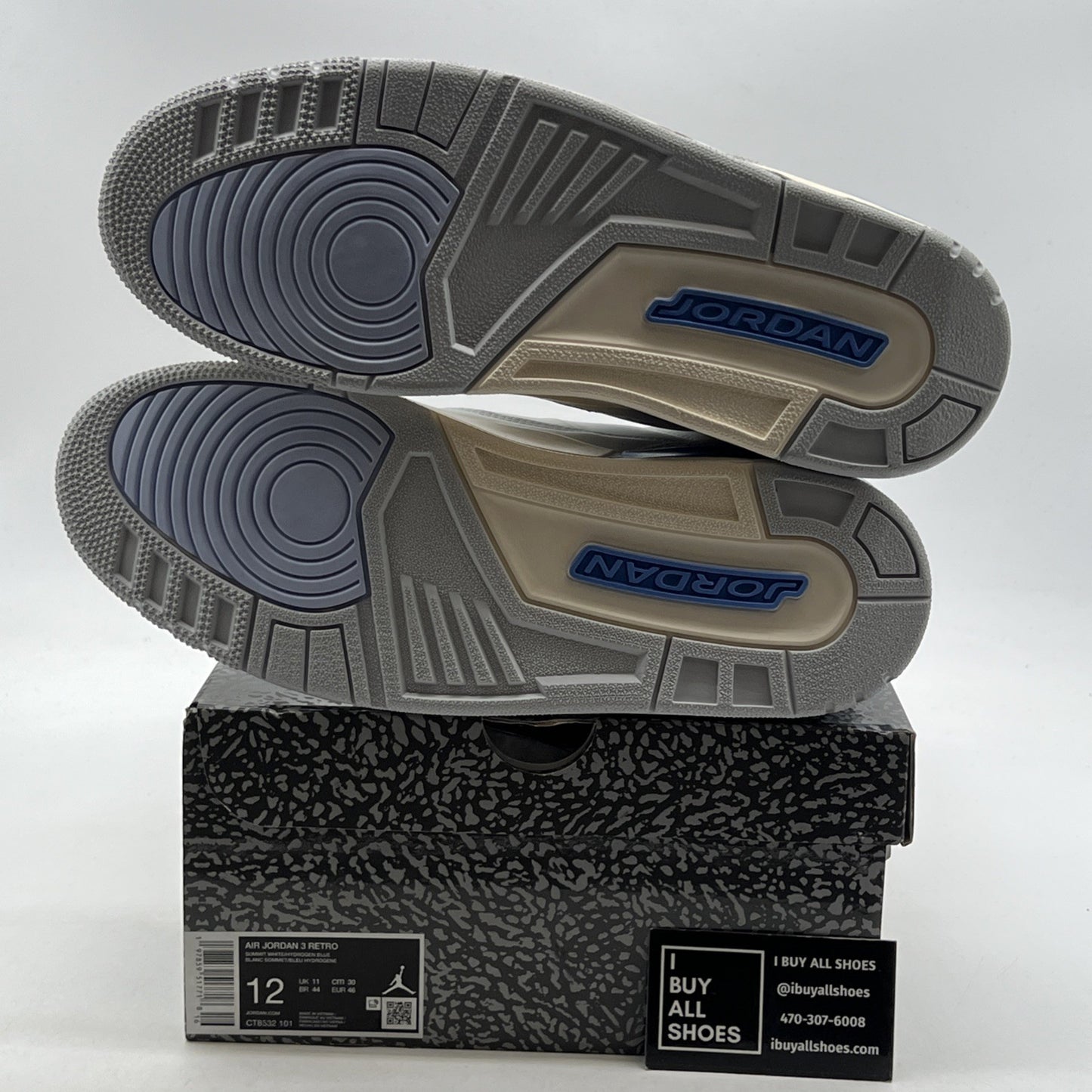 Size 12 - Air Jordan 3 Retro Lucky Shorts (CT8532-101)