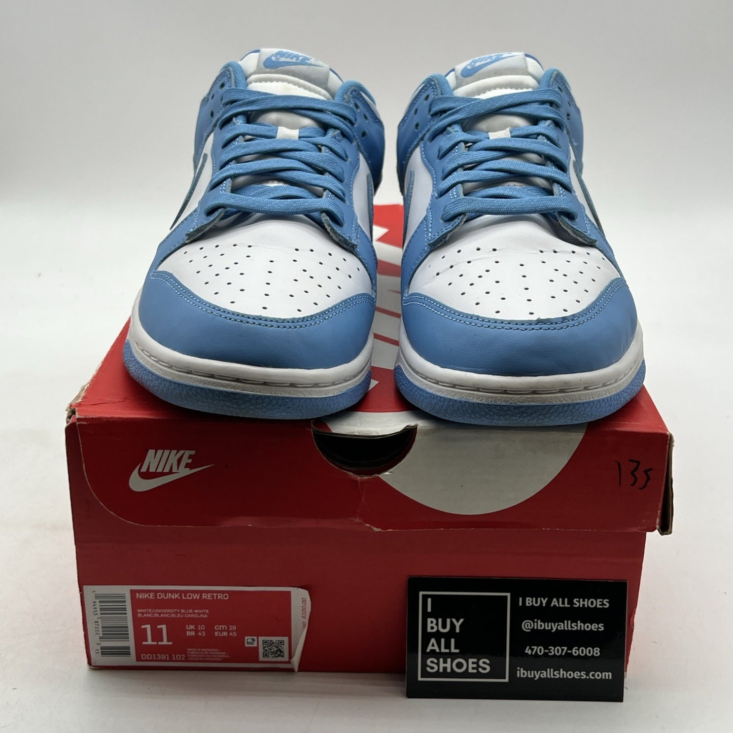 Size 11 - Nike Dunk Low University Blue (DD1391-102)