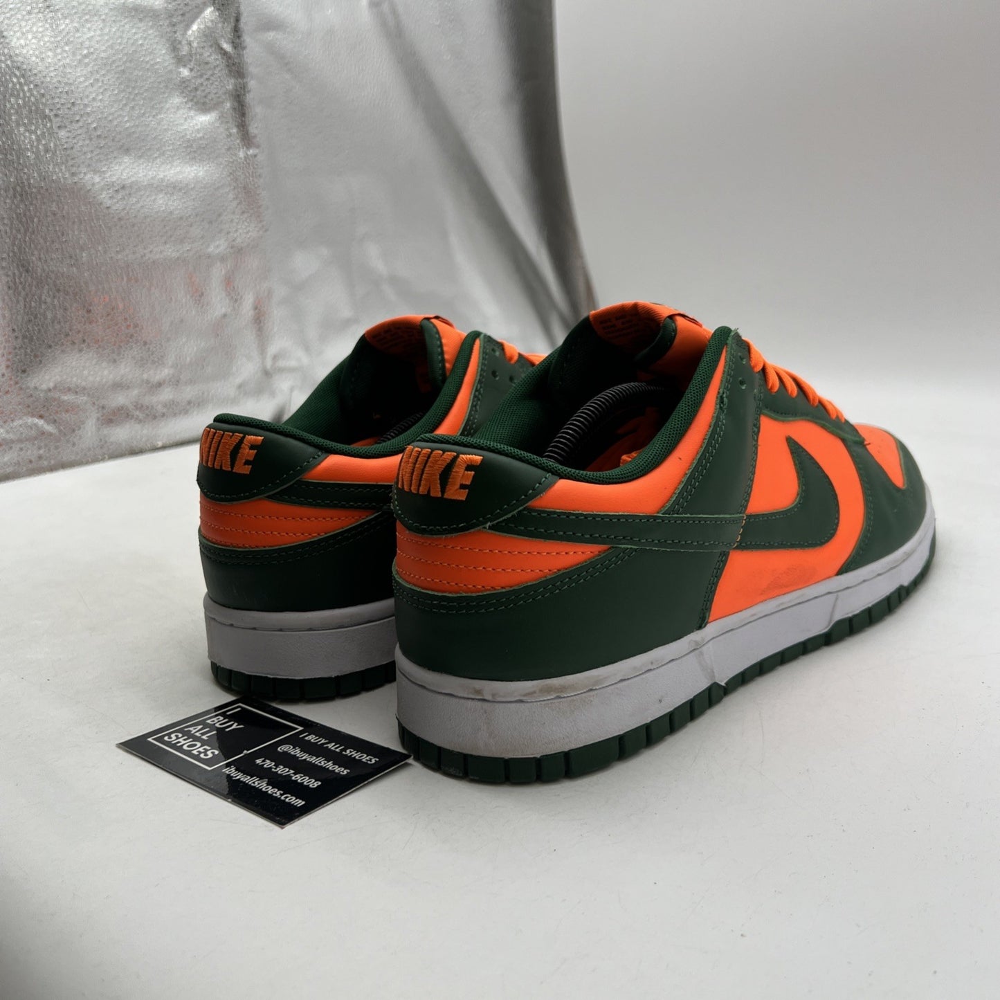 Size 13 - Nike Dunk Low Miami Hurricanes (DD1391-300)