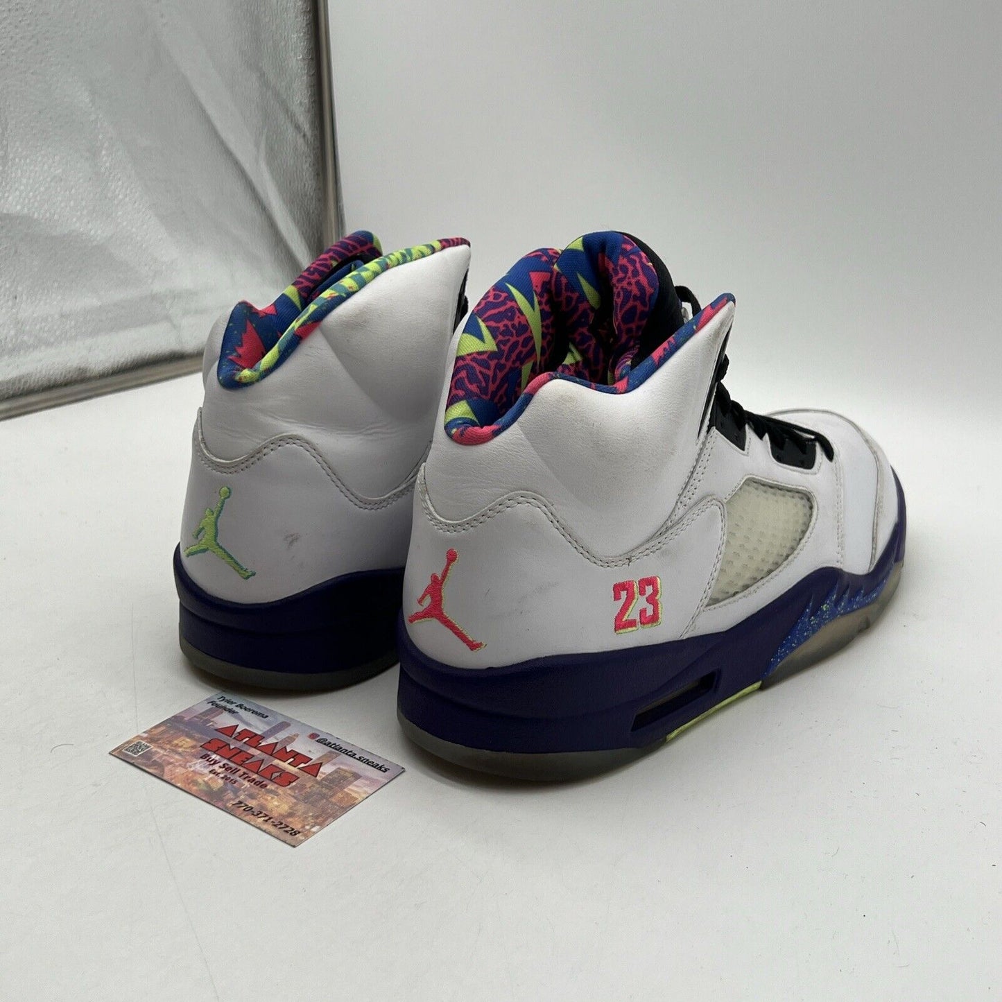 Size 11 - Jordan 5 Retro Alternate Bel-Air 2020 Black White Leather (DB3335-100)