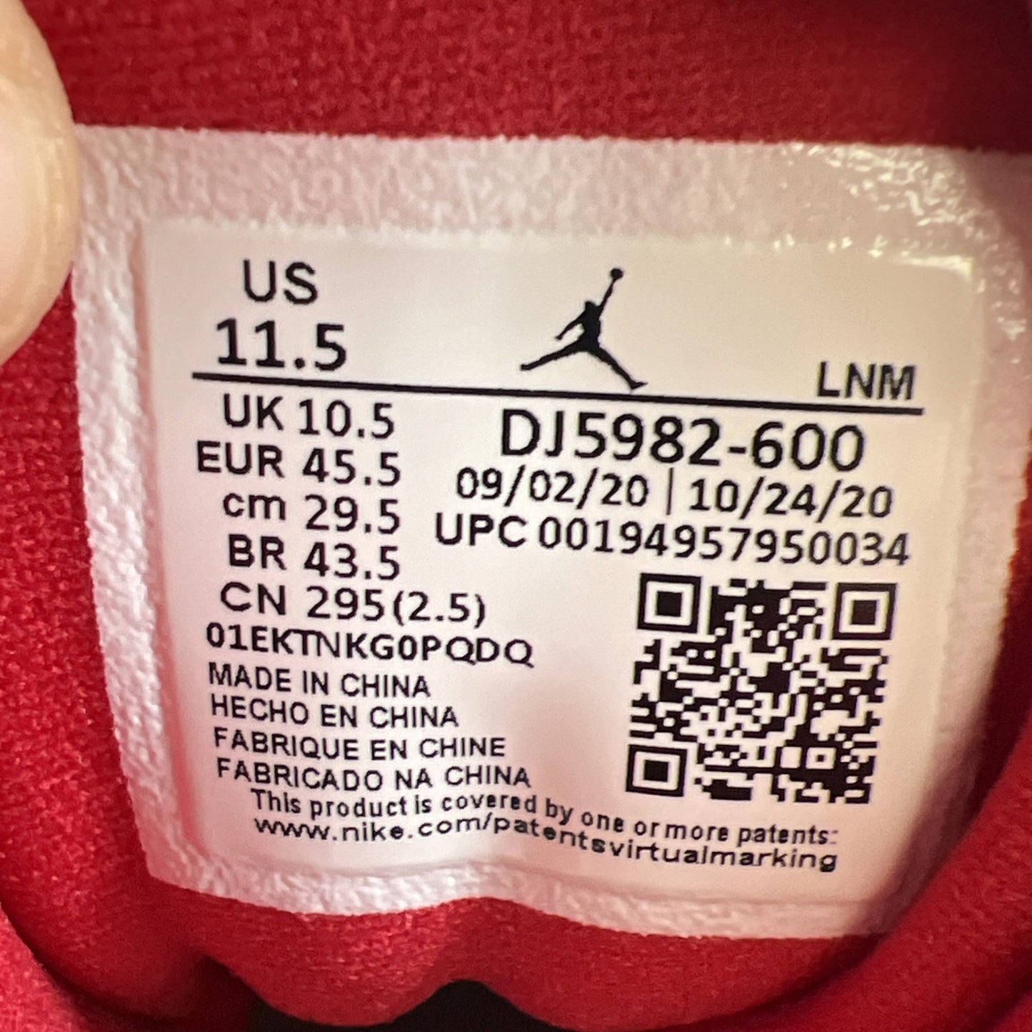 Size 11.5 - Air Jordan 13 Red/White - (DJ5982-600)