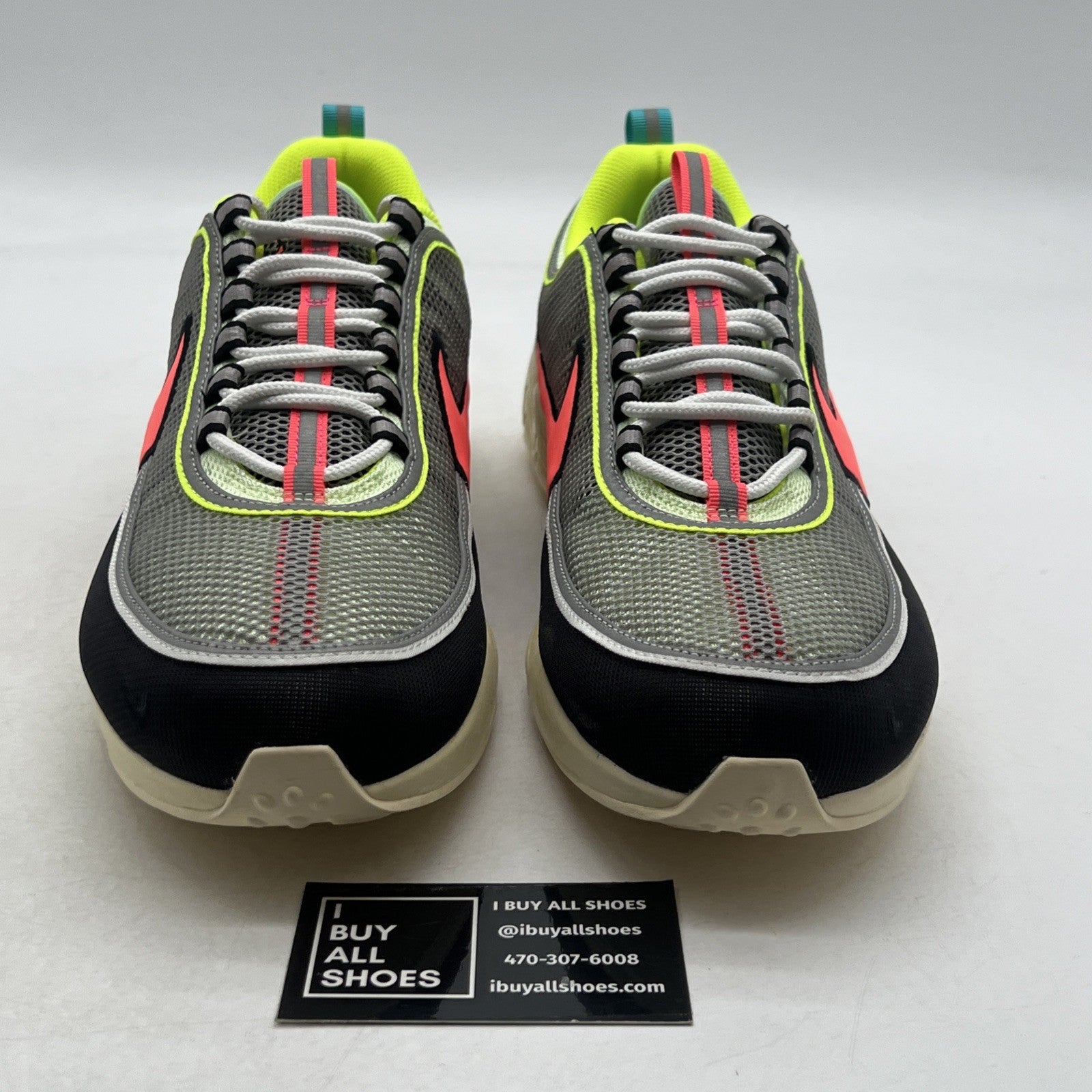 Size 14 - Nike Air Zoom Spiridon Barely Volt Hot Punch (II1237-701)