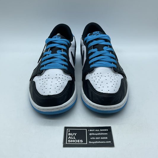 Size 11.5 - Air Jordan 1 Retro OG Low UNC Blue Black White Leather (CZ0790-104)