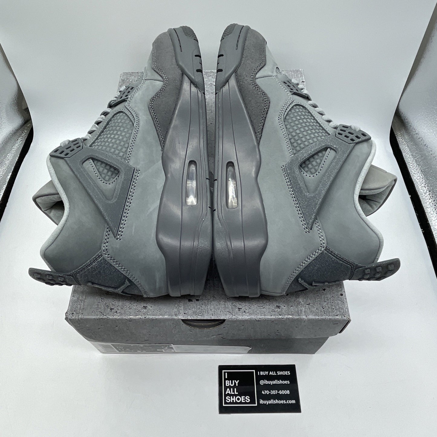 Size 10 - Air Jordan 4 Retro 2024 Paris Olympics Wet Cement (FQ7928-001)