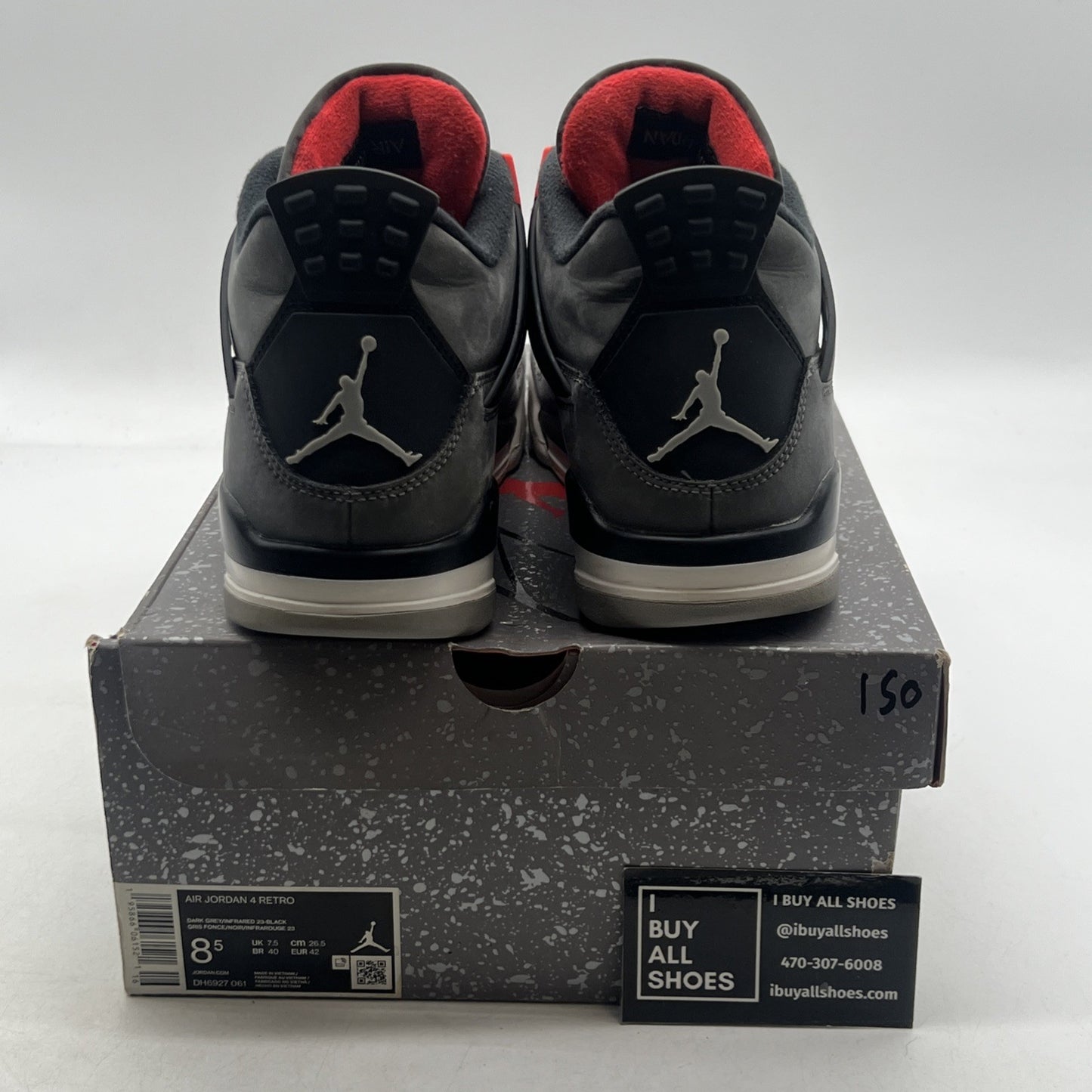 Size 8.5 - Air Jordan 4 Retro Mid Infrared (DH6927-061)