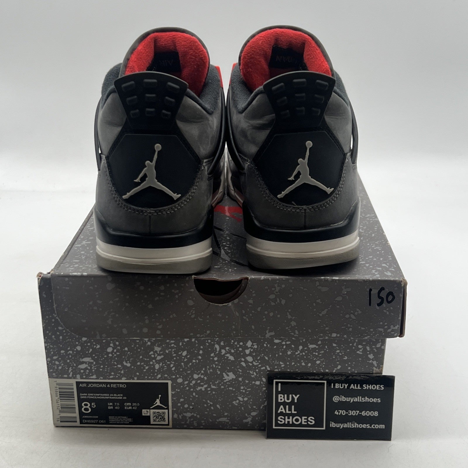 Size 8.5 - Air Jordan 4 Retro Mid Infrared (DH6927-061)