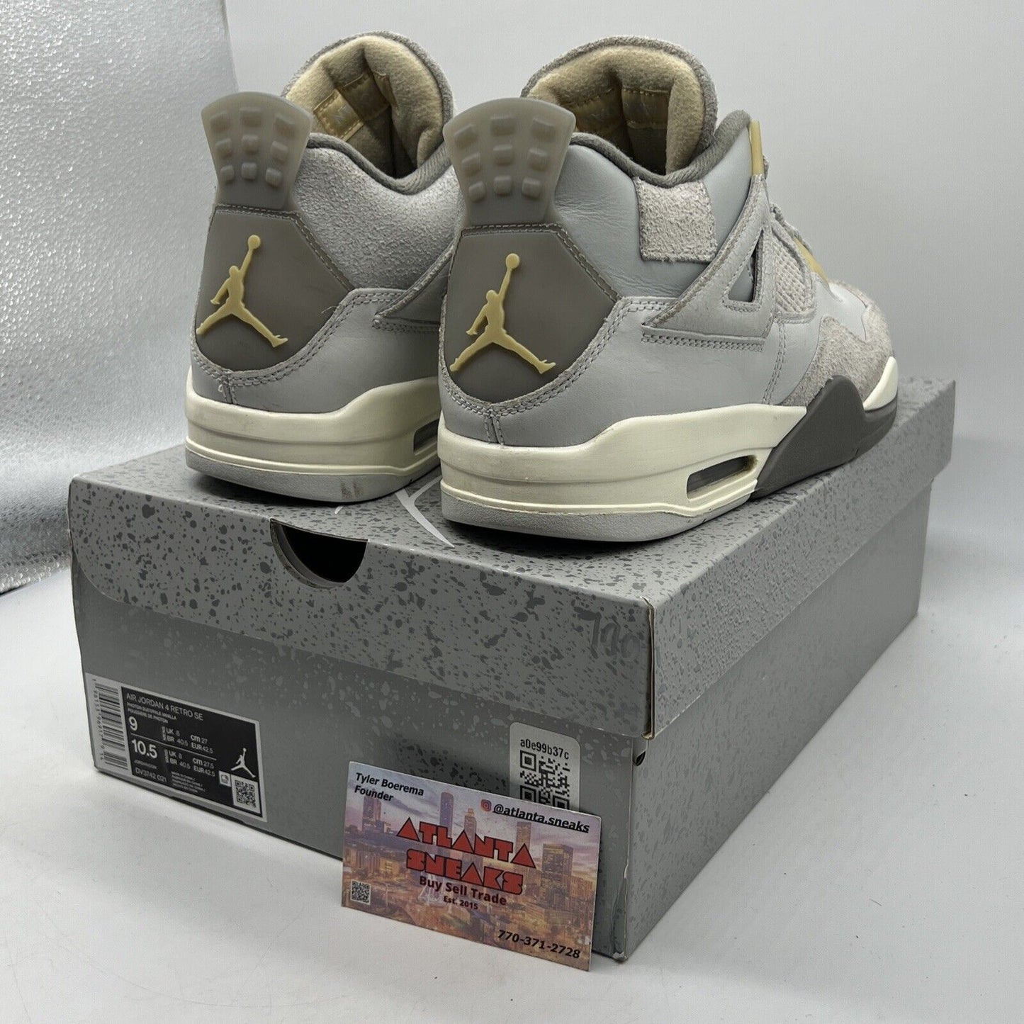 Size 9 - Jordan 4 Retro SE Low Craft (DV3742-021)