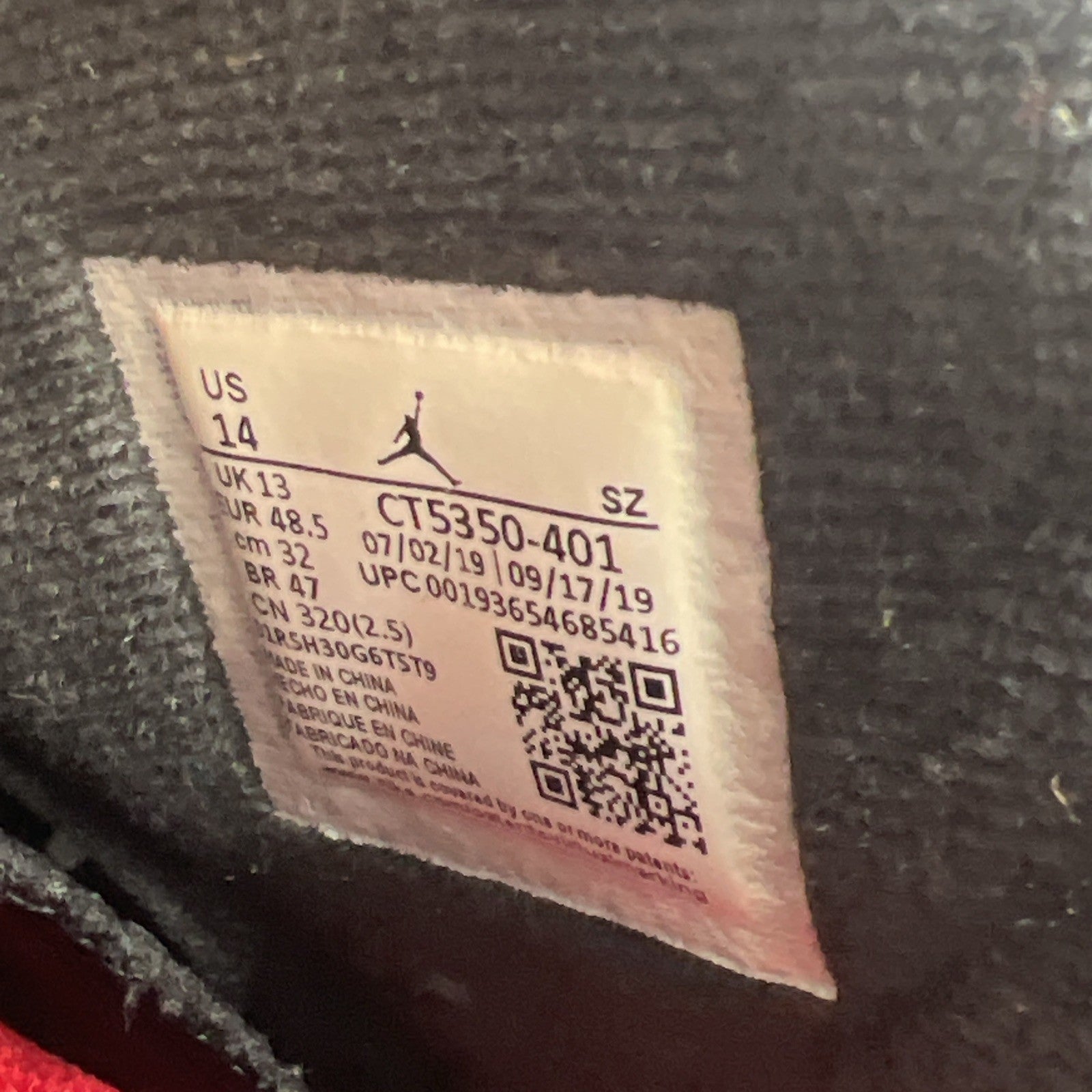 Size 14 - Air Jordan 6 Retro Washed Denim (CT5350-401)