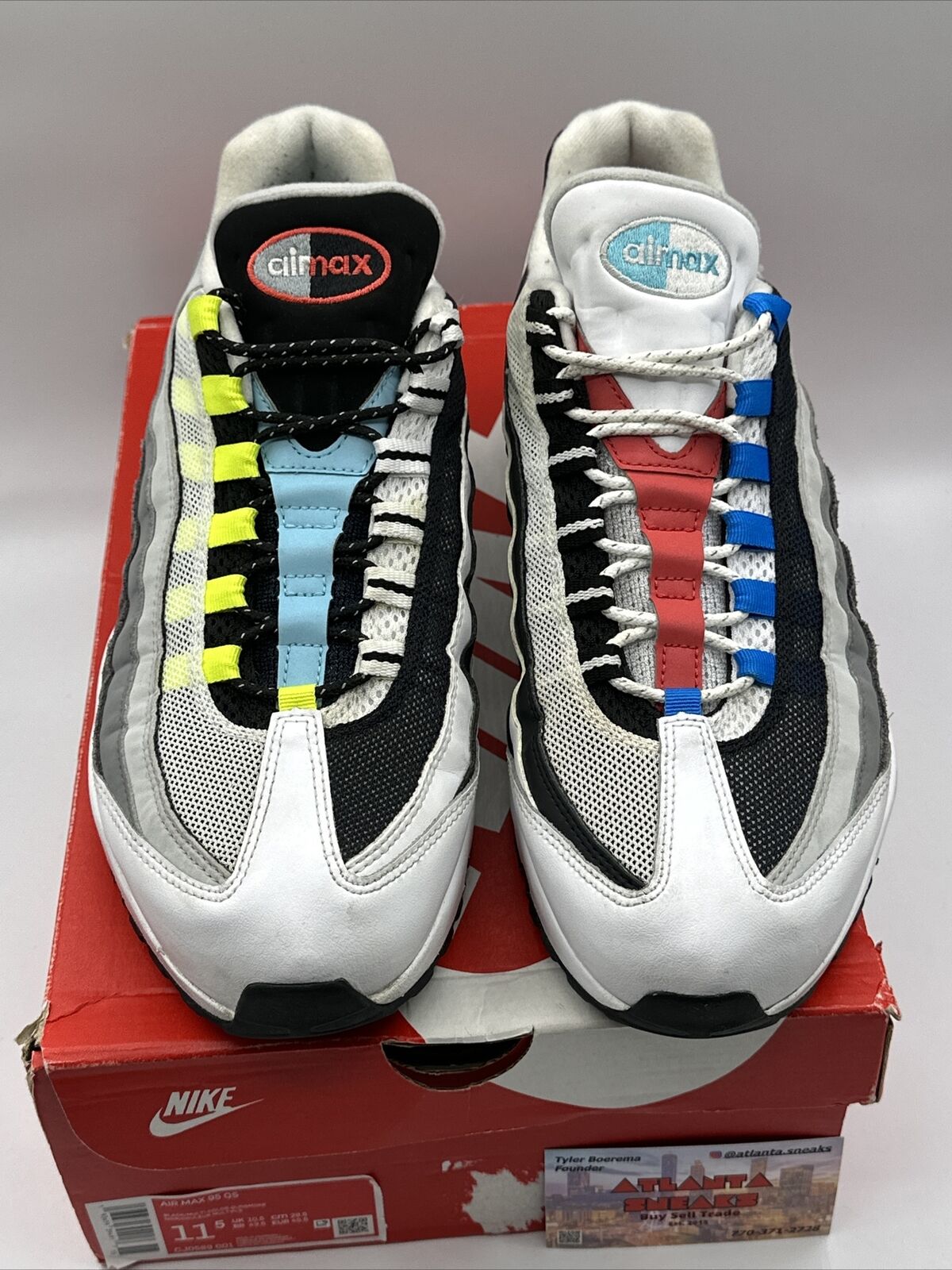 Size 11.5 - Nike Air Max 95 QS Greedy 2020