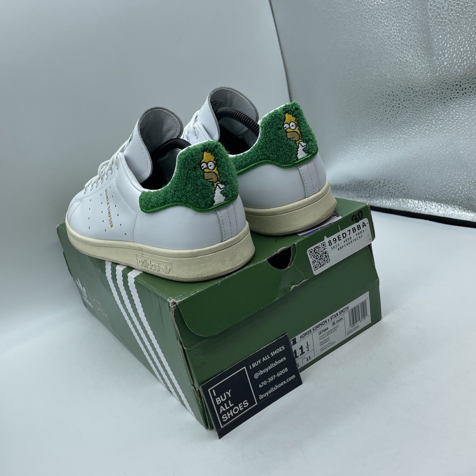 Size 11.5 - adidas The Simpsons x Stan Smith Homer Simpson (IE7564)
