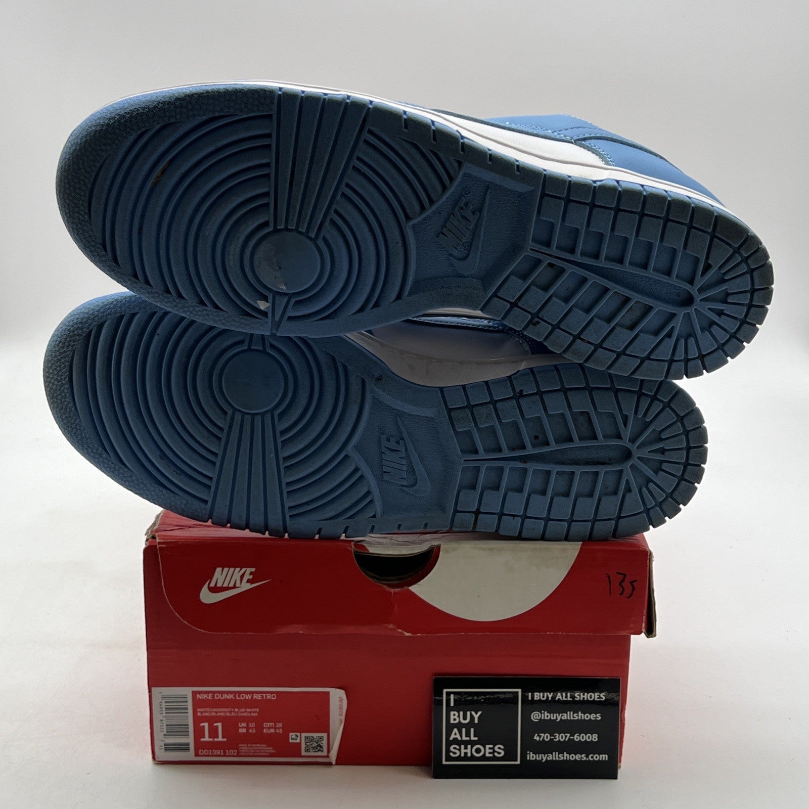 Size 11 - Nike Dunk Low University Blue (DD1391-102)