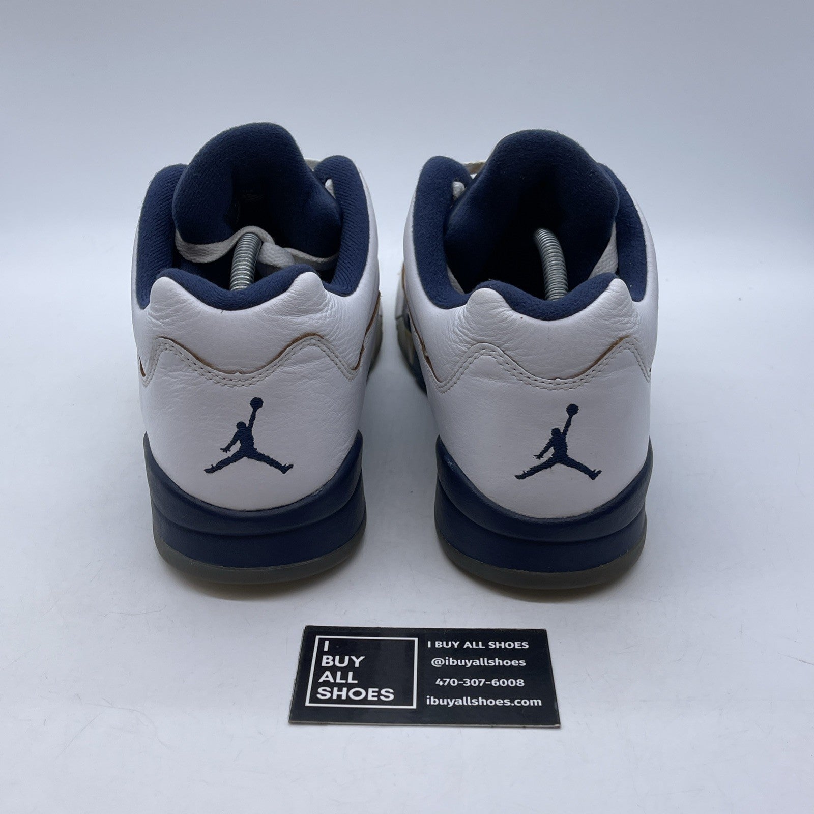 Size 11 - Air Jordan 5 Retro Low Dunk From Above Blue White (819171-135)