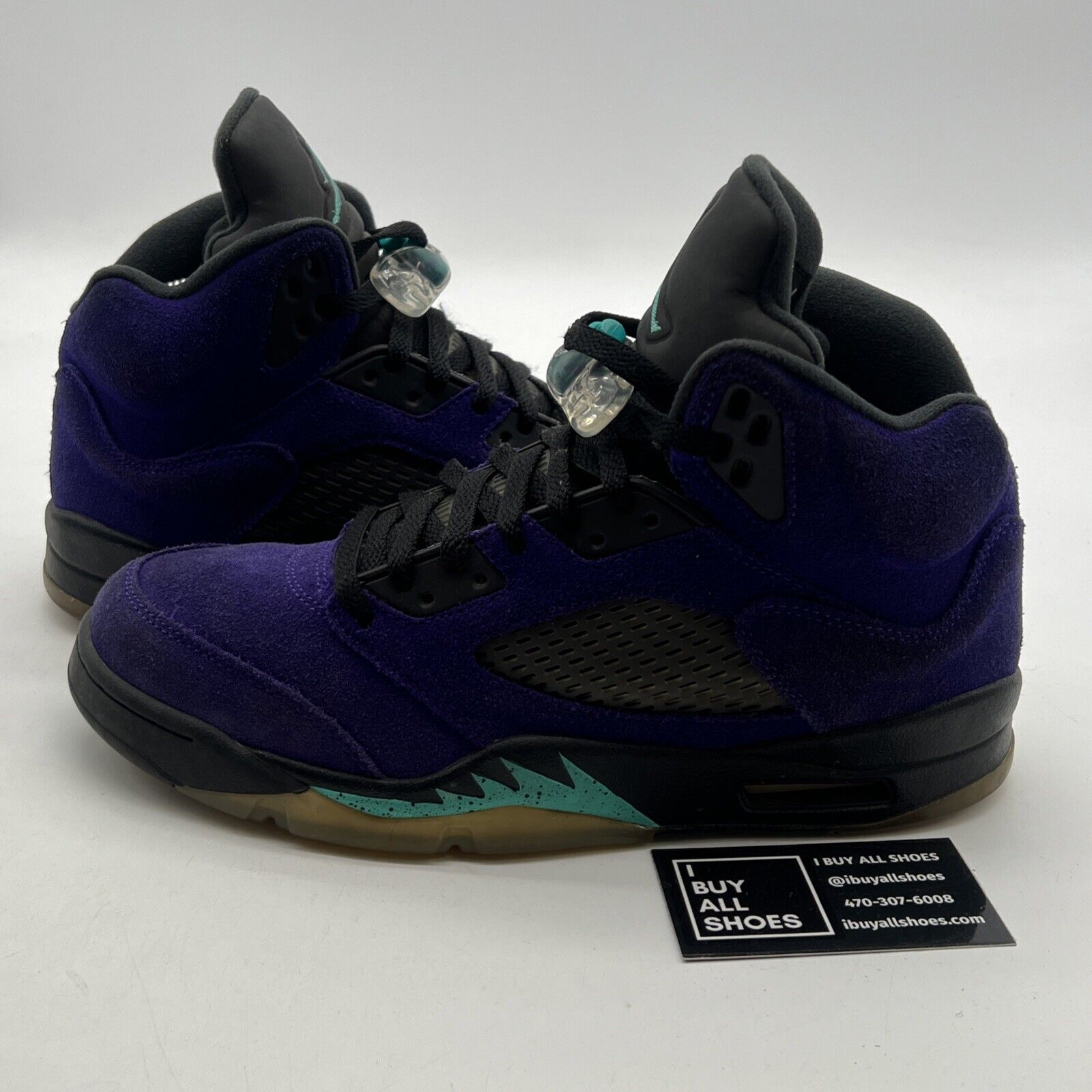 Size 9.5 - Air Jordan 5 Retro Alternate Grape 2020 (136027-500)