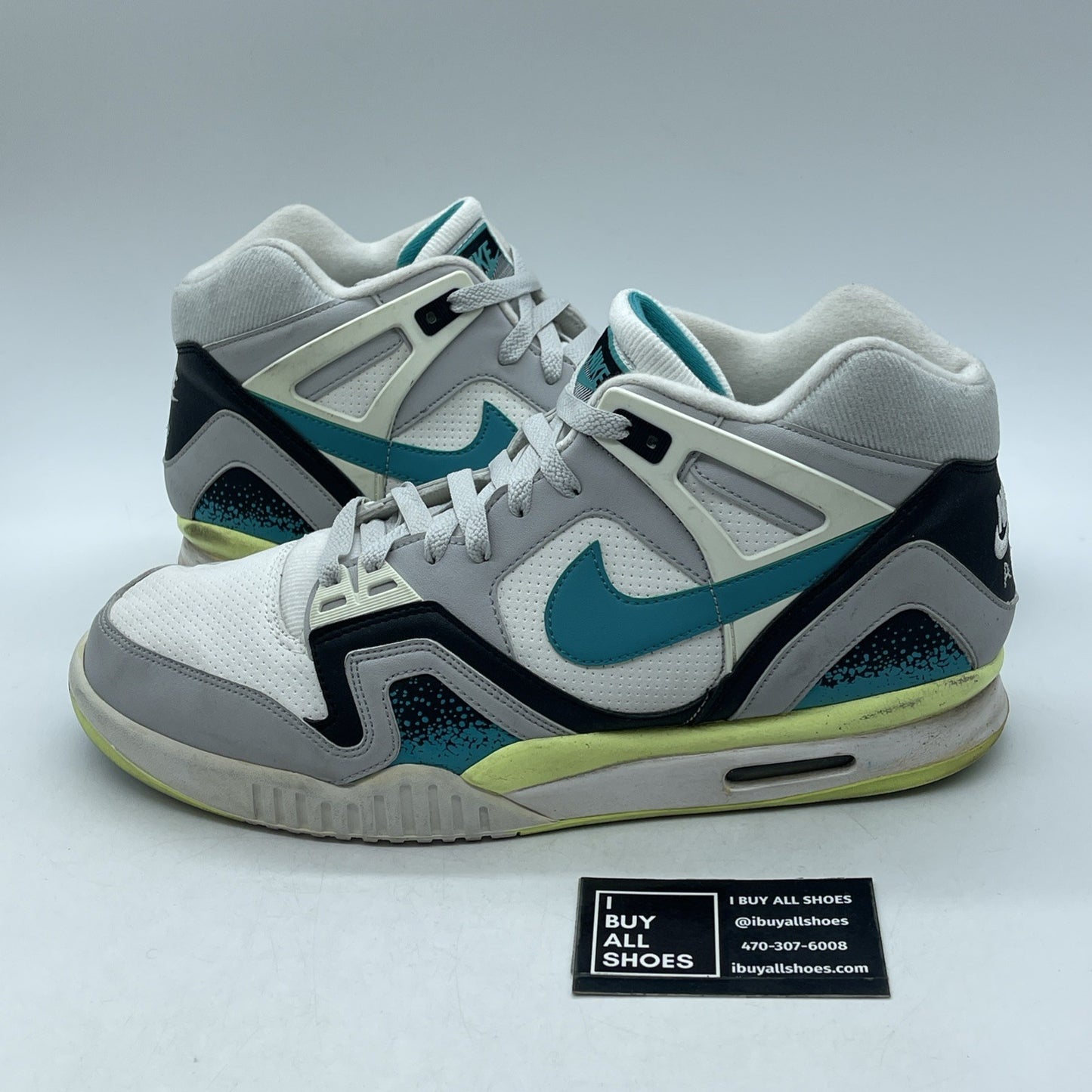 Size 13 - Nike Air Tech Challenge 2 Turbo Green (318408-130)