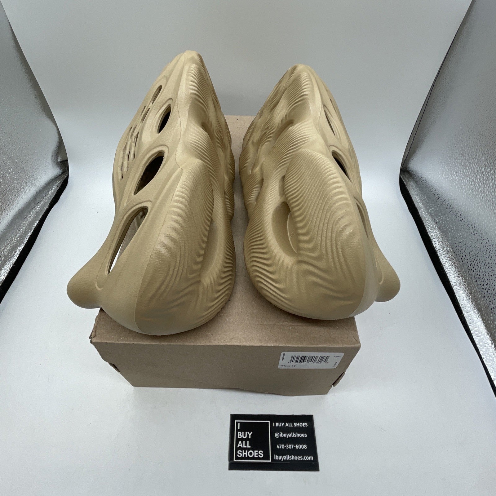 Size 10 - adidas Yeezy Foam RNNR Ochre (GW3354)