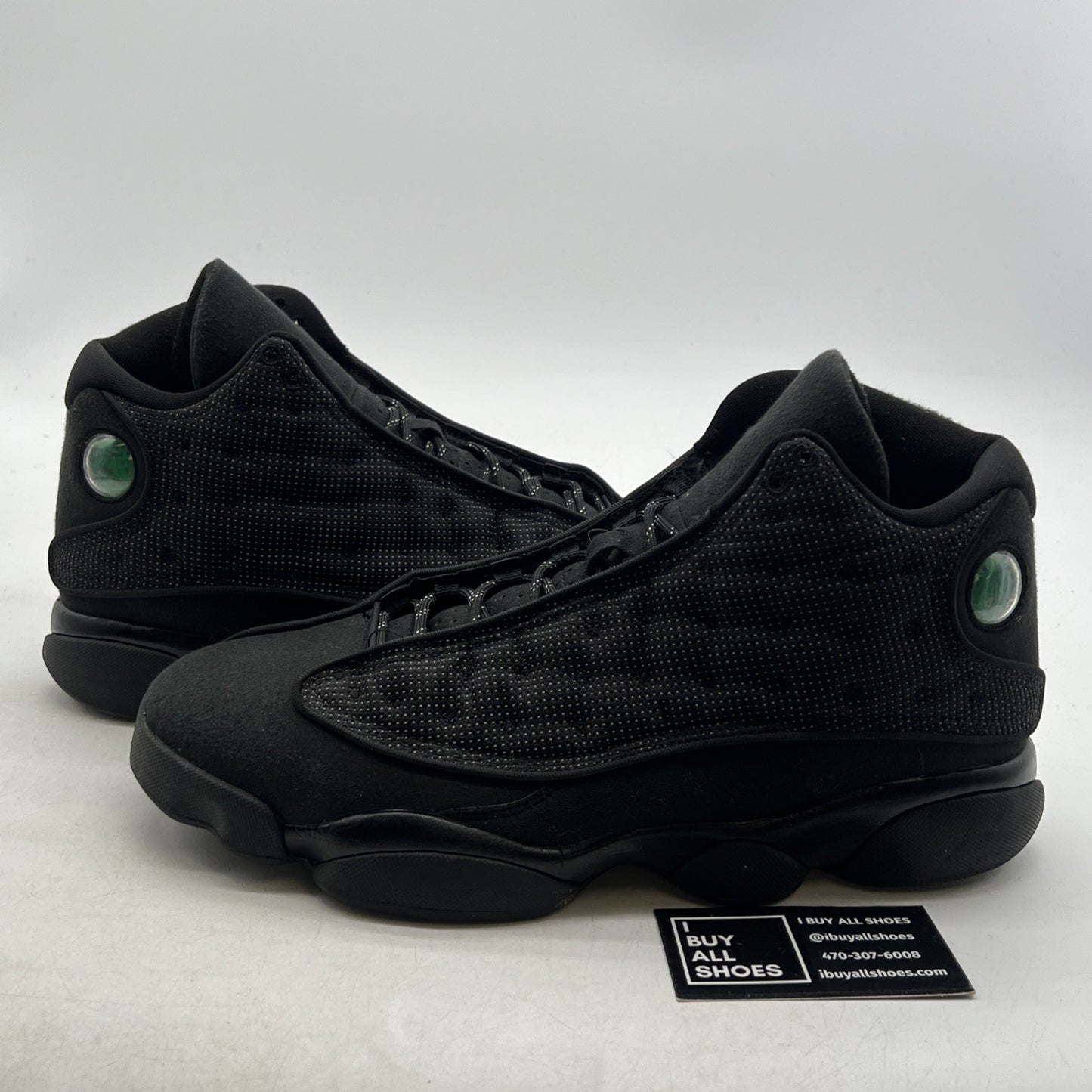 Size 12 - Air Jordan 13 Retro Black Cat (414571-011)