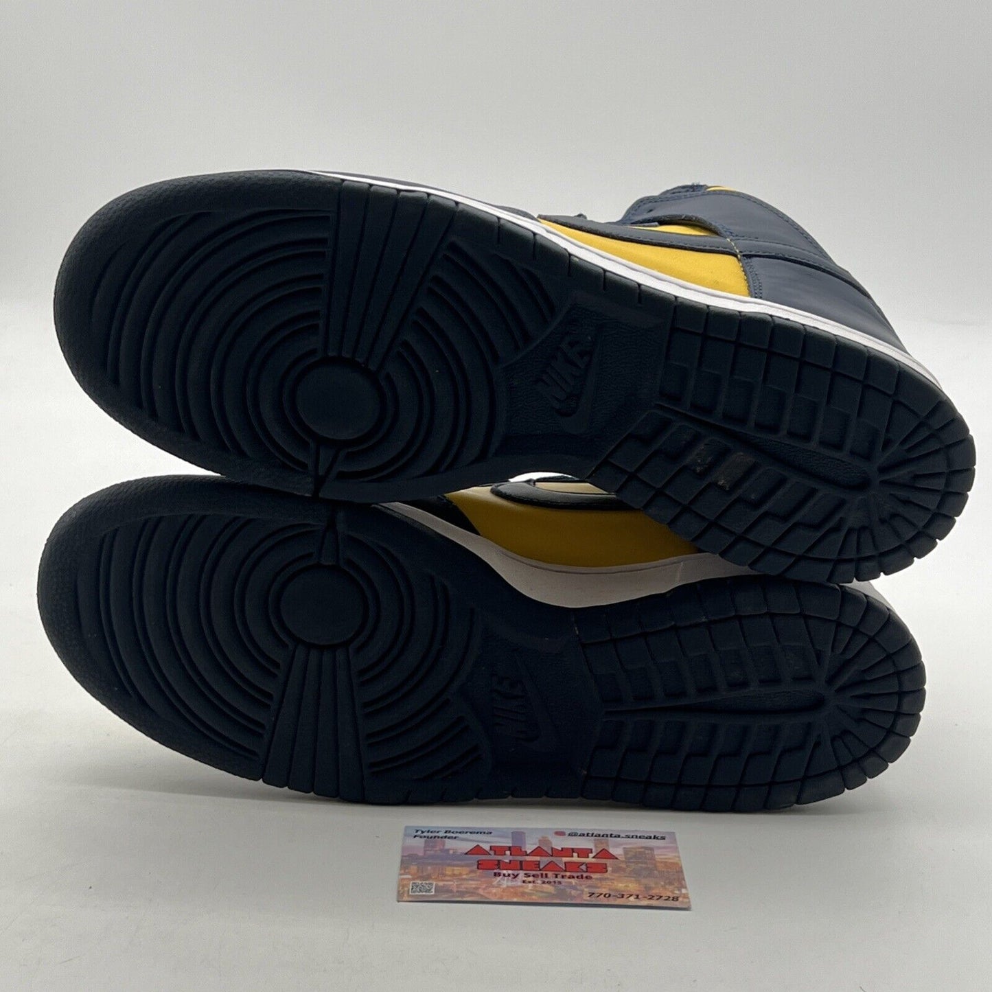 Size 9.5 - Nike Dunk SP 2020 High Michigan (CZ8149-700)