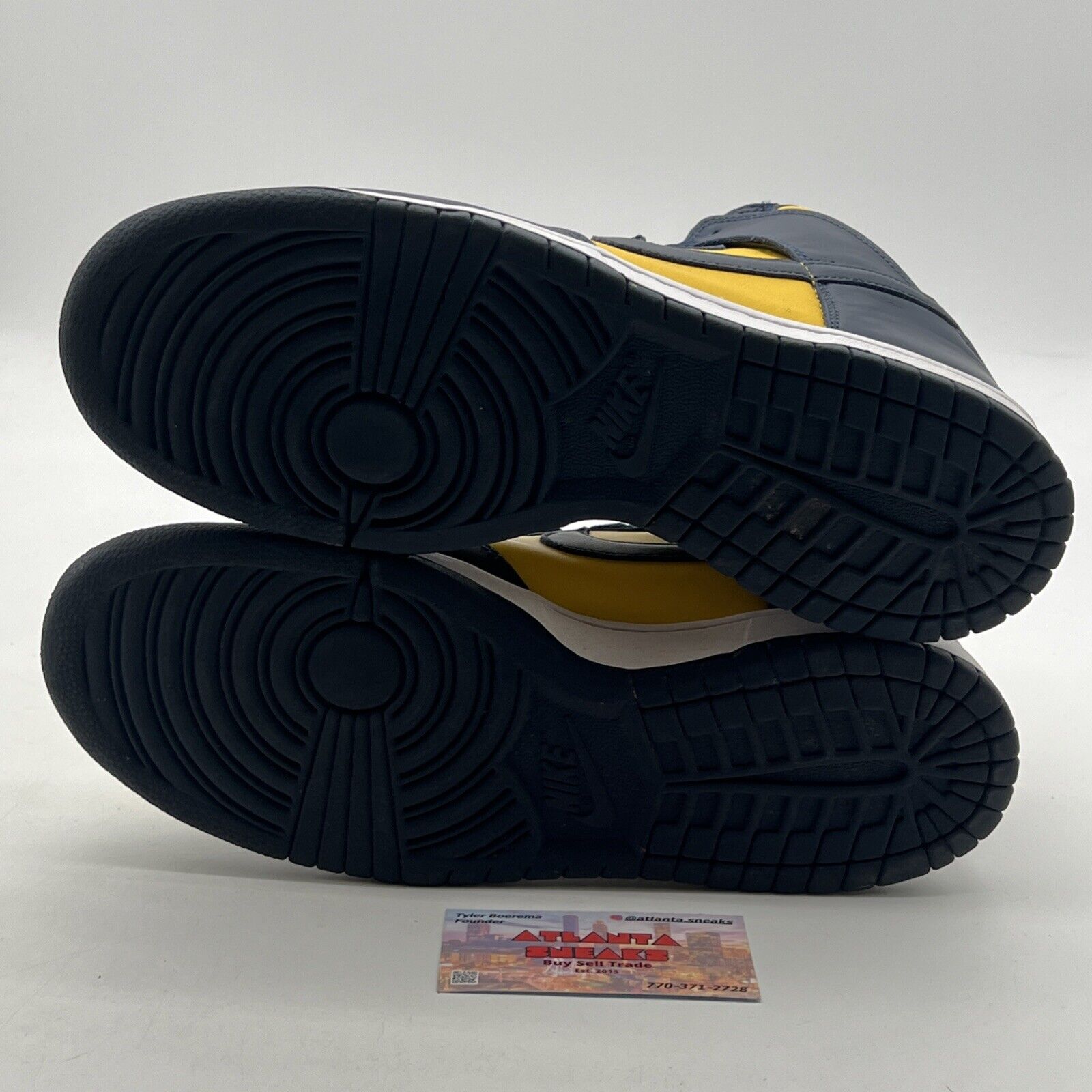 Size 9.5 - Nike Dunk SP 2020 High Michigan (CZ8149-700)