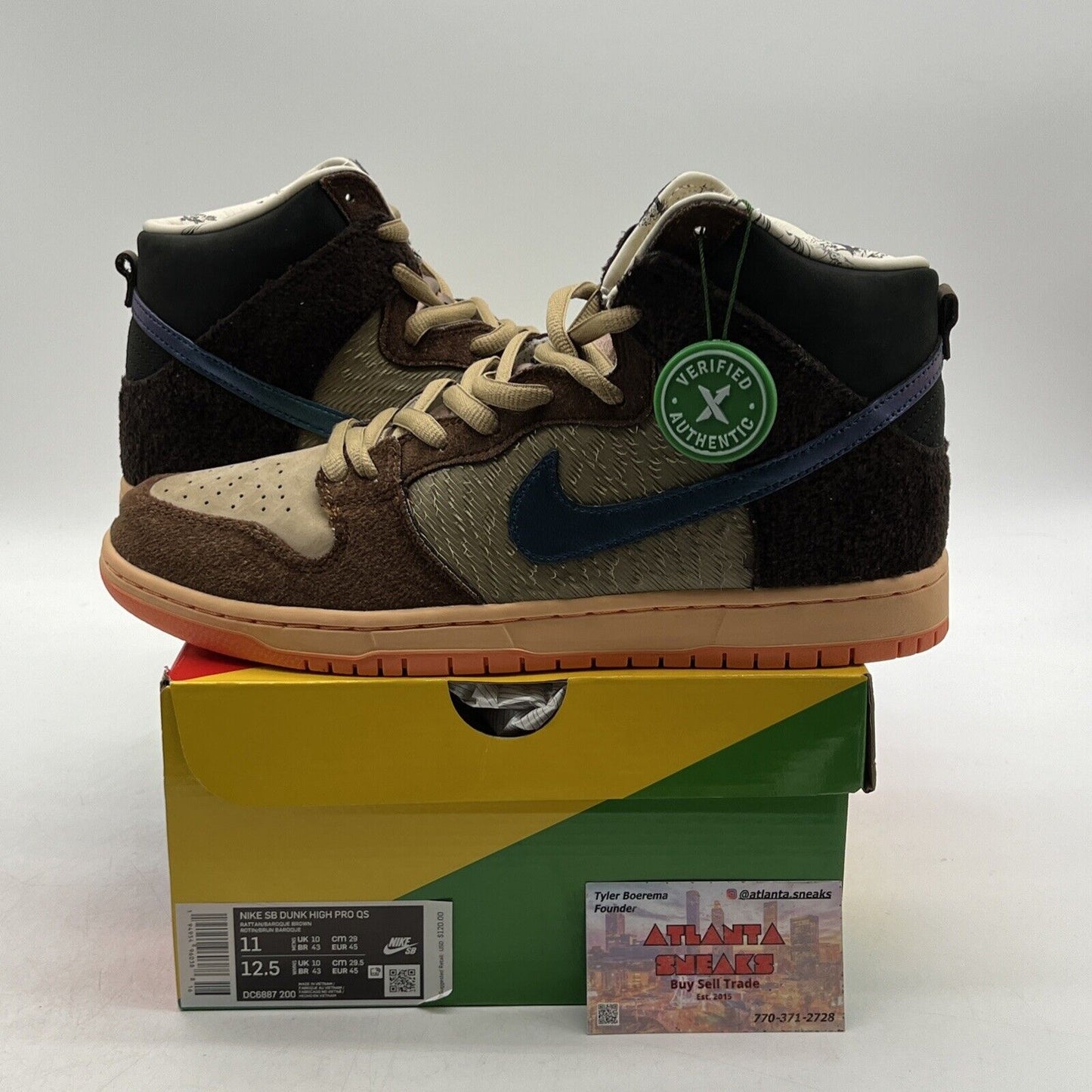 Size 11 - Nike Concepts x Dunk Pro SB High TurDUNKen (DC6887-200)