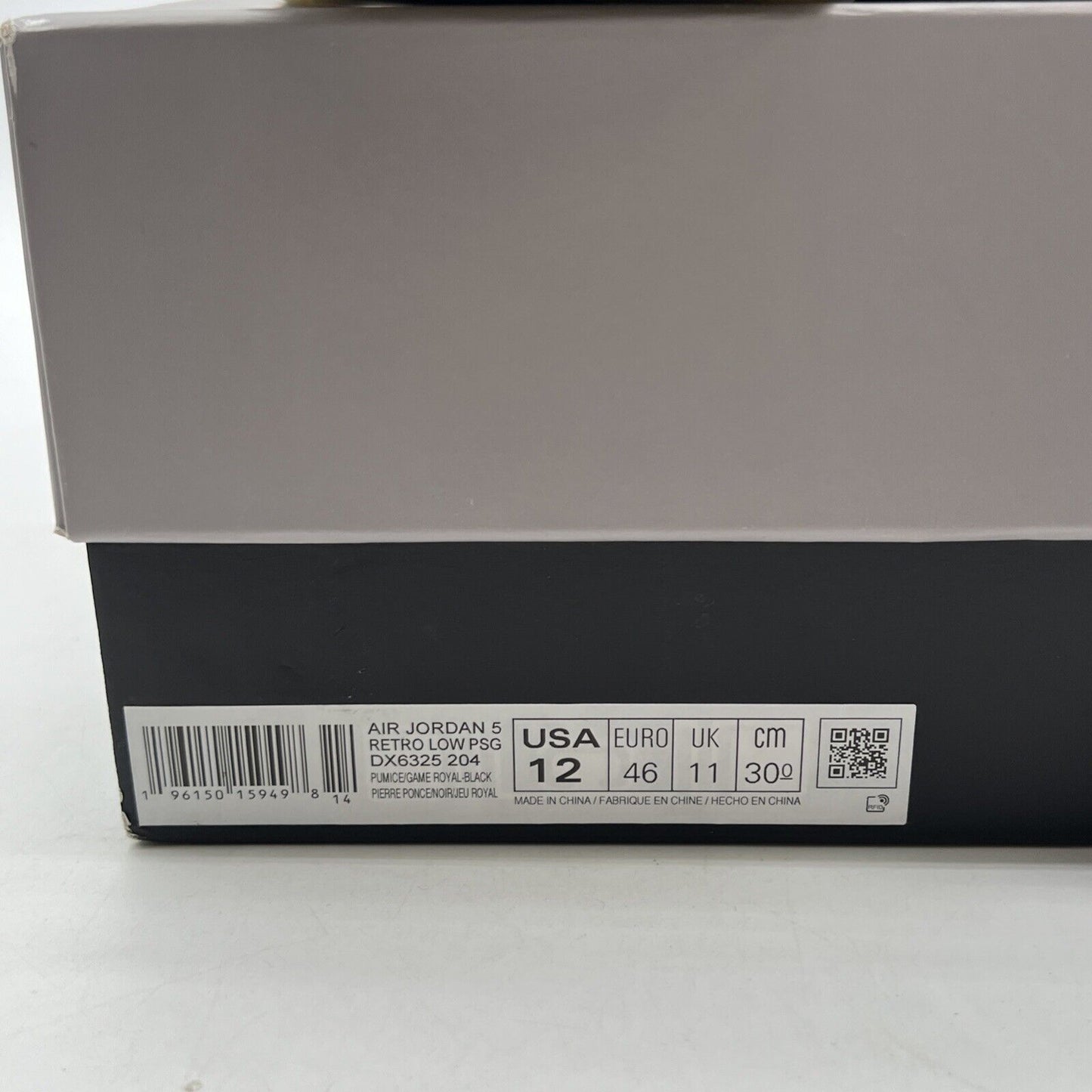 Size 12 - Paris Saint-Germain x Air Jordan 5 Retro Low Paname (DX6325-204)