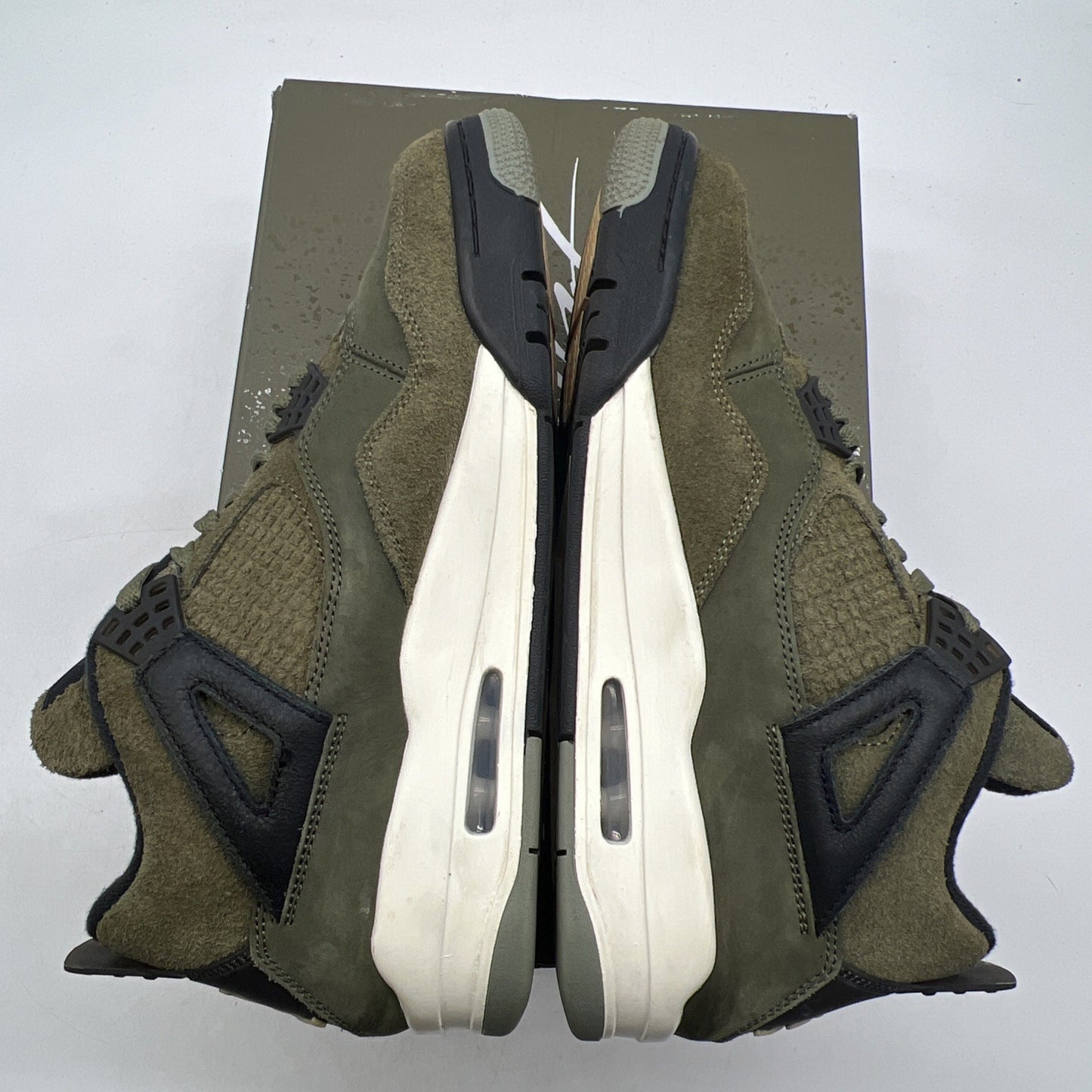 Size 9.5 - Air Jordan 4 SE Retro Low Craft - Olive (FB9927-200)