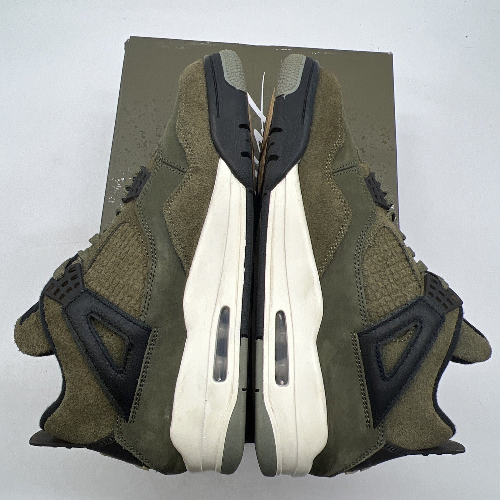 Size 9.5 - Air Jordan 4 SE Retro Low Craft - Olive (FB9927-200)