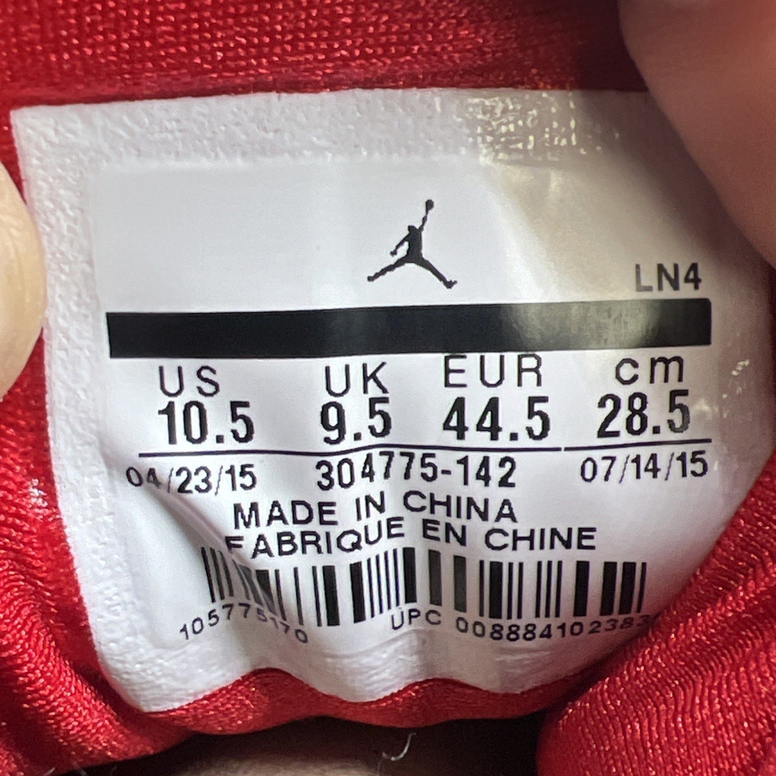 Size 10.5 - Air Jordan 7 Retro Sweater (304775-142)