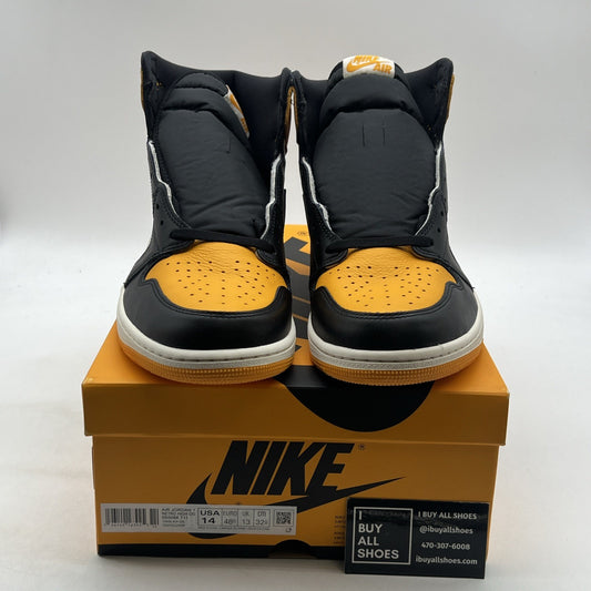 Size 14 - Air Jordan 1 Retro OG High Yellow Toe (555088-711)