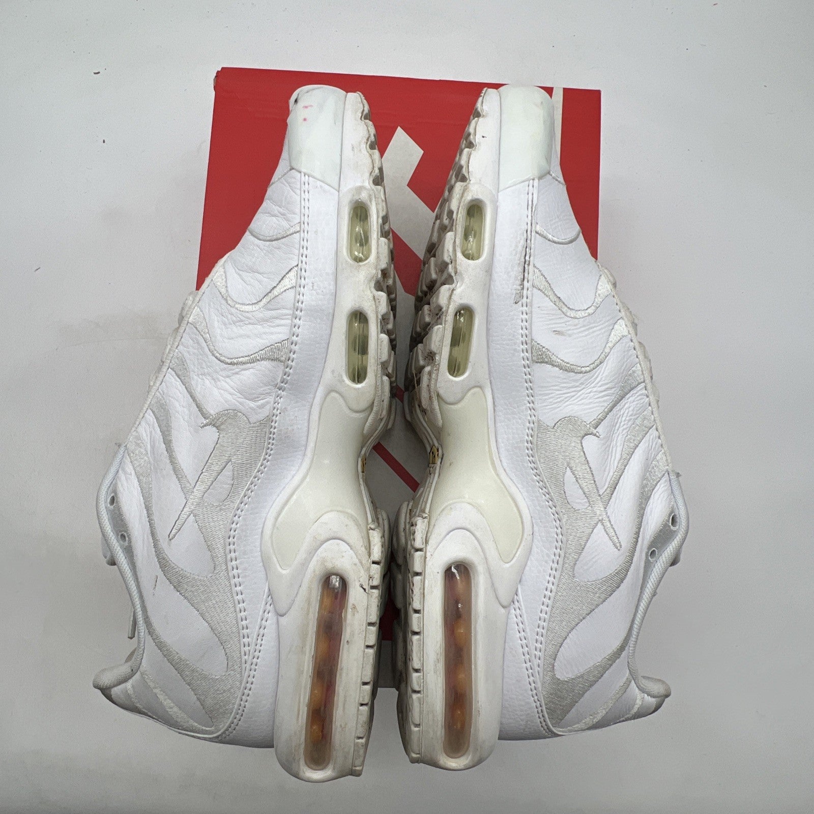Size 12 - Nike Air Max Plus TN Triple White (AJ2029-100)